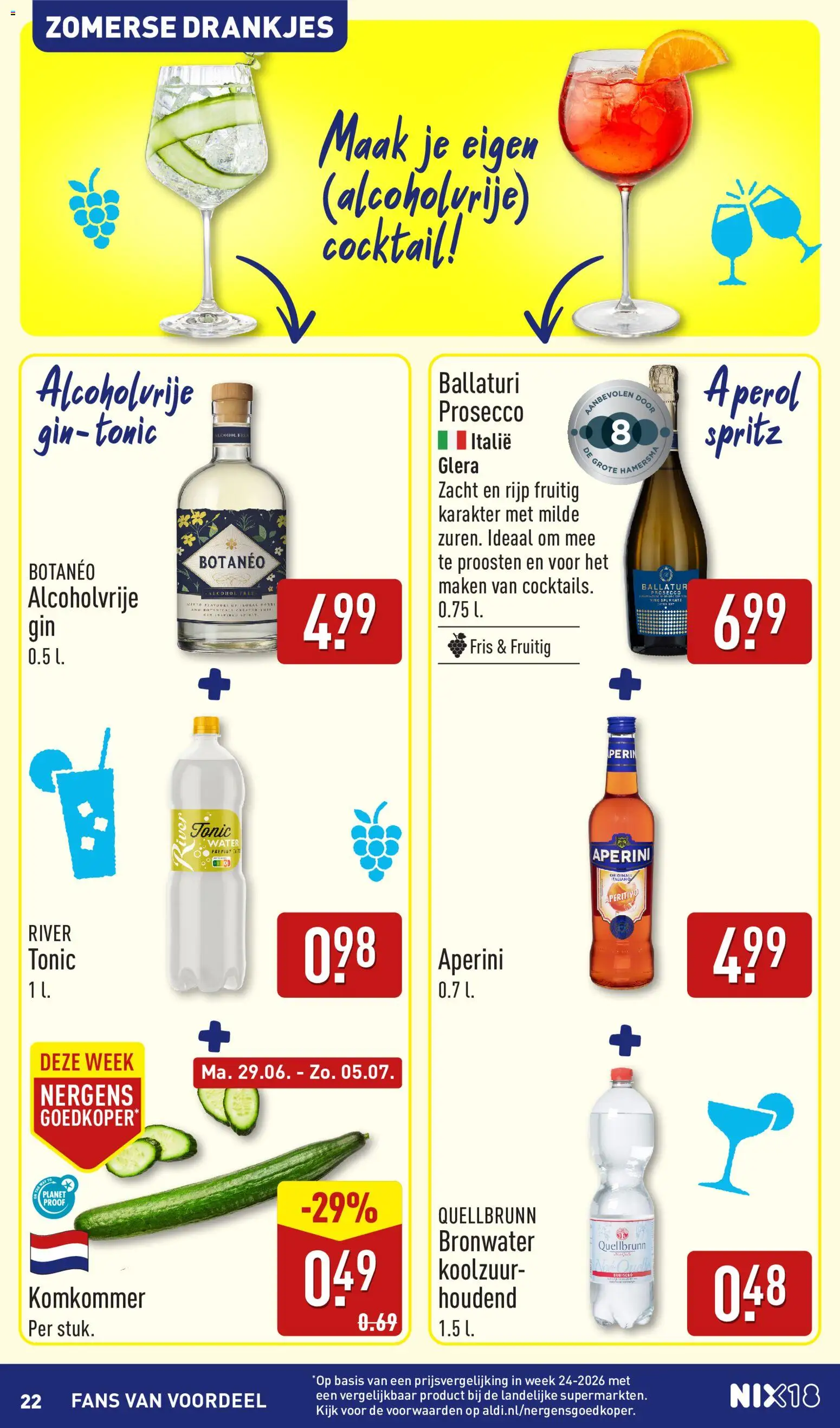 {H1} | Pagina: 22 | Producten: Komkommer, Gin, Festék, Panini kenyér