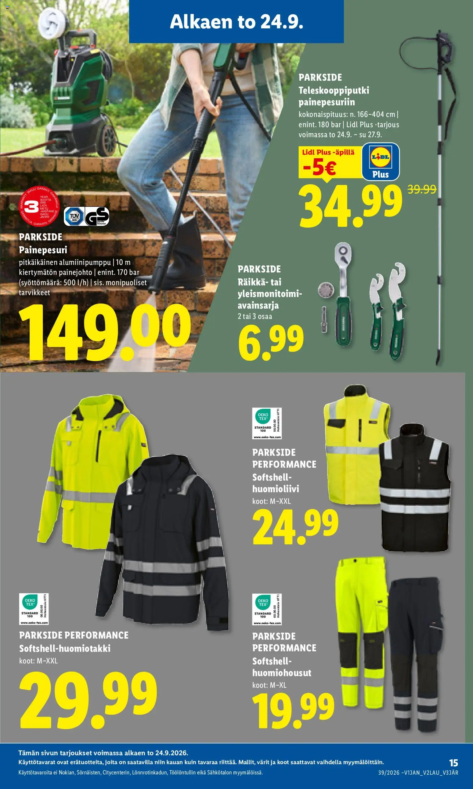 Lidl tarjoukset – voimassa 24/09/2026 alkaen | Sivu: 19