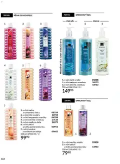 Náhled letáku Avon Katalog 06/2026 od 01.06.2026 | Strana: 168 | Produkty: Pěna do koupele, Broskve, Maliny, Datle