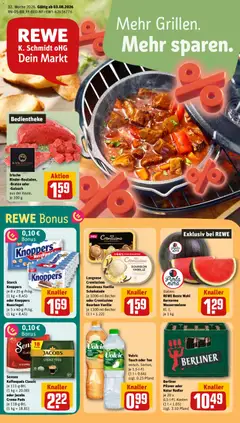 Rewe Prospekt ab 03.08.2026 gültig