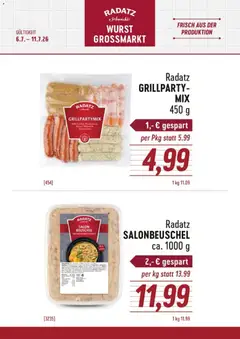 Radatz Flugblatt ab 06.07.2026 gültig