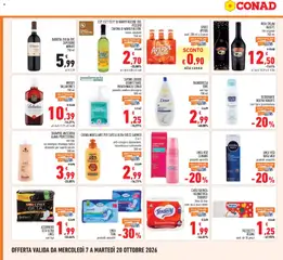 Anteprima del volantino SPRITZ APEROL, SPRITZ APEROL conf. 200 ml x 3 pezzi valido a partire dal 07/10/2026 | Pagina: 16 | Prodotti: Whisky, Ballantine’s, The, Bagno