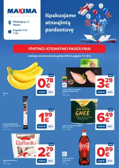 MAXIMA leidinys galioja nuo 11.05.2026