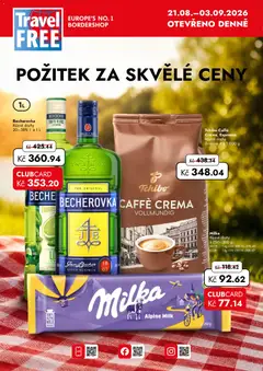 Náhled letáku Travel Free leták od 21.08.2026