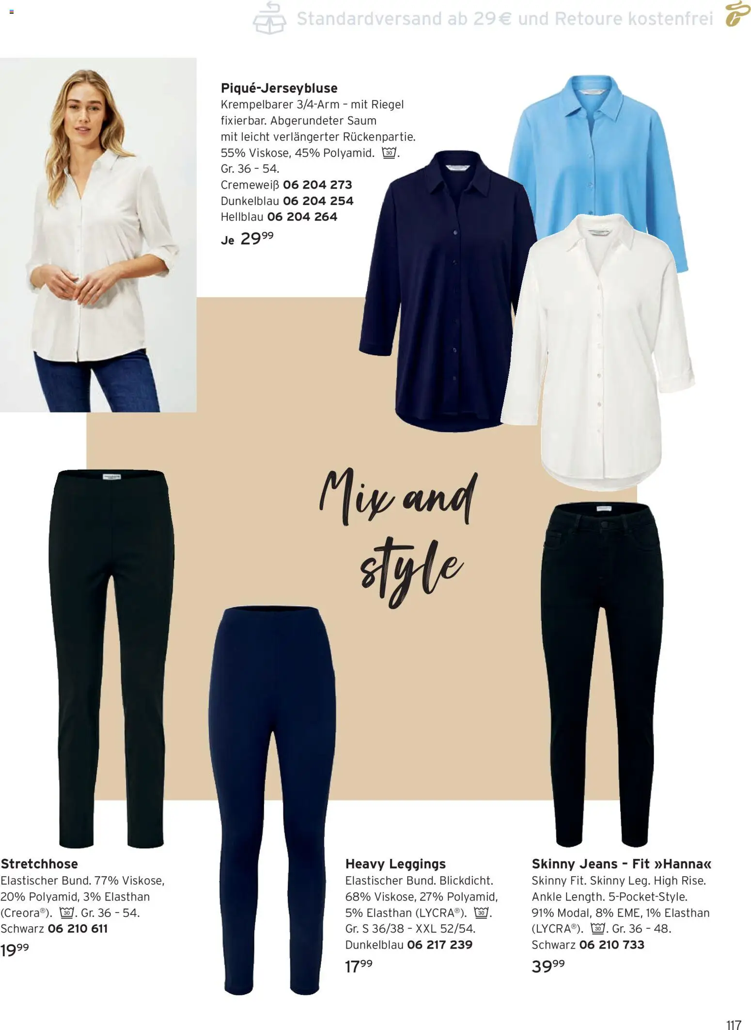 Angebote Tchibo – gültig ab 01.06.2026 | Seite: 117 | Produkte: Leggings, Jeans