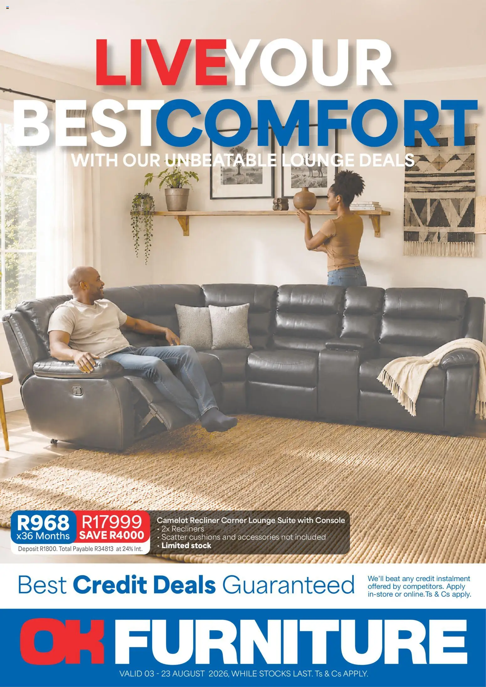 New OK Furniture catalogue – valid from 23/07/2026 | Page: 1