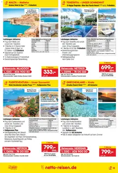 Netto Reisen Prospekt 	 ab 30.04.2026 gültig | Seite: 13 | Produkte: Süßigkeiten, Uhr