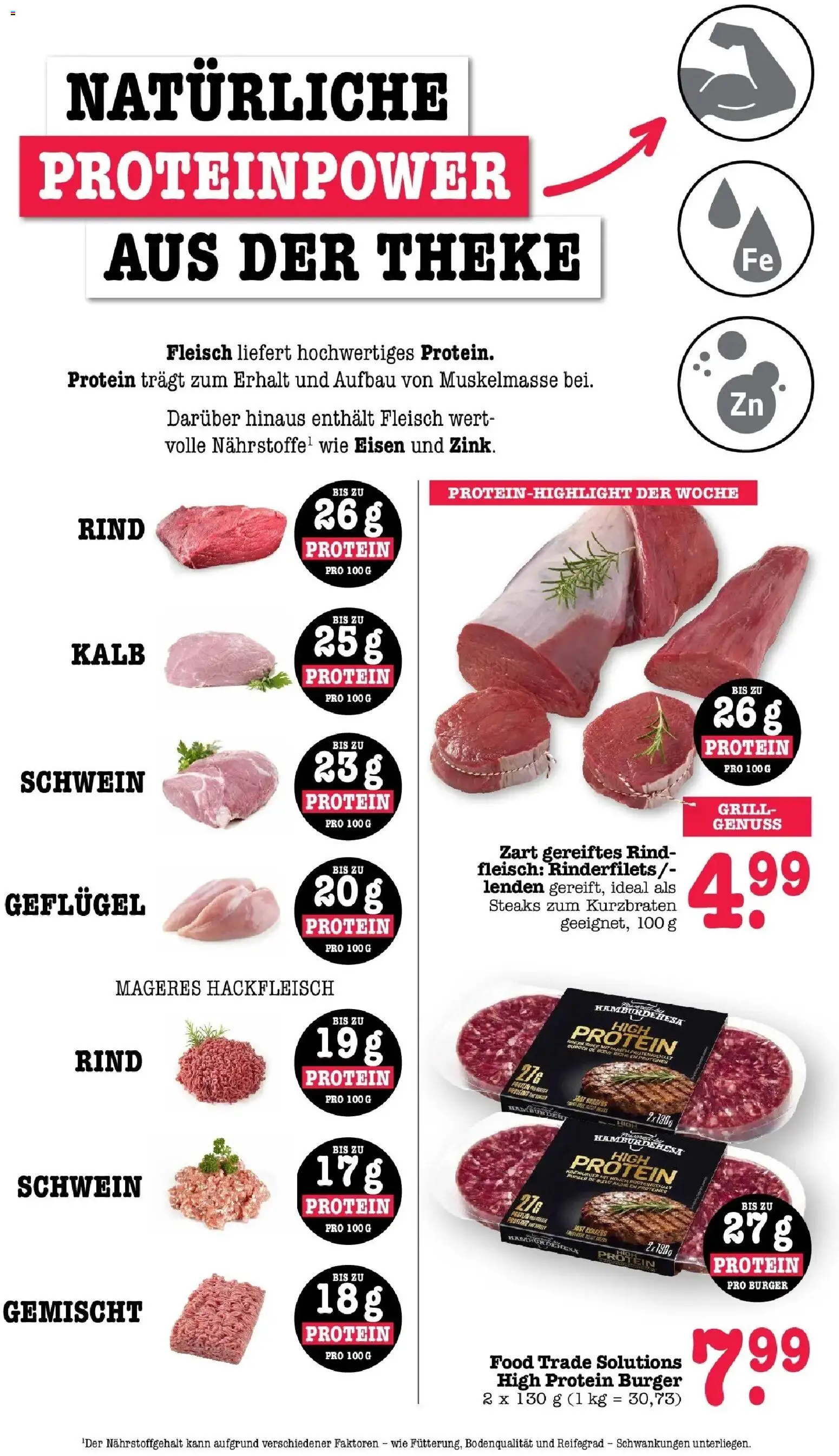 Edeka Prospekt Heidelberg – gültig ab 27.07.2026 | Seite: 2 | Produkte: Theke, Burger, Fleisch, Hackfleisch