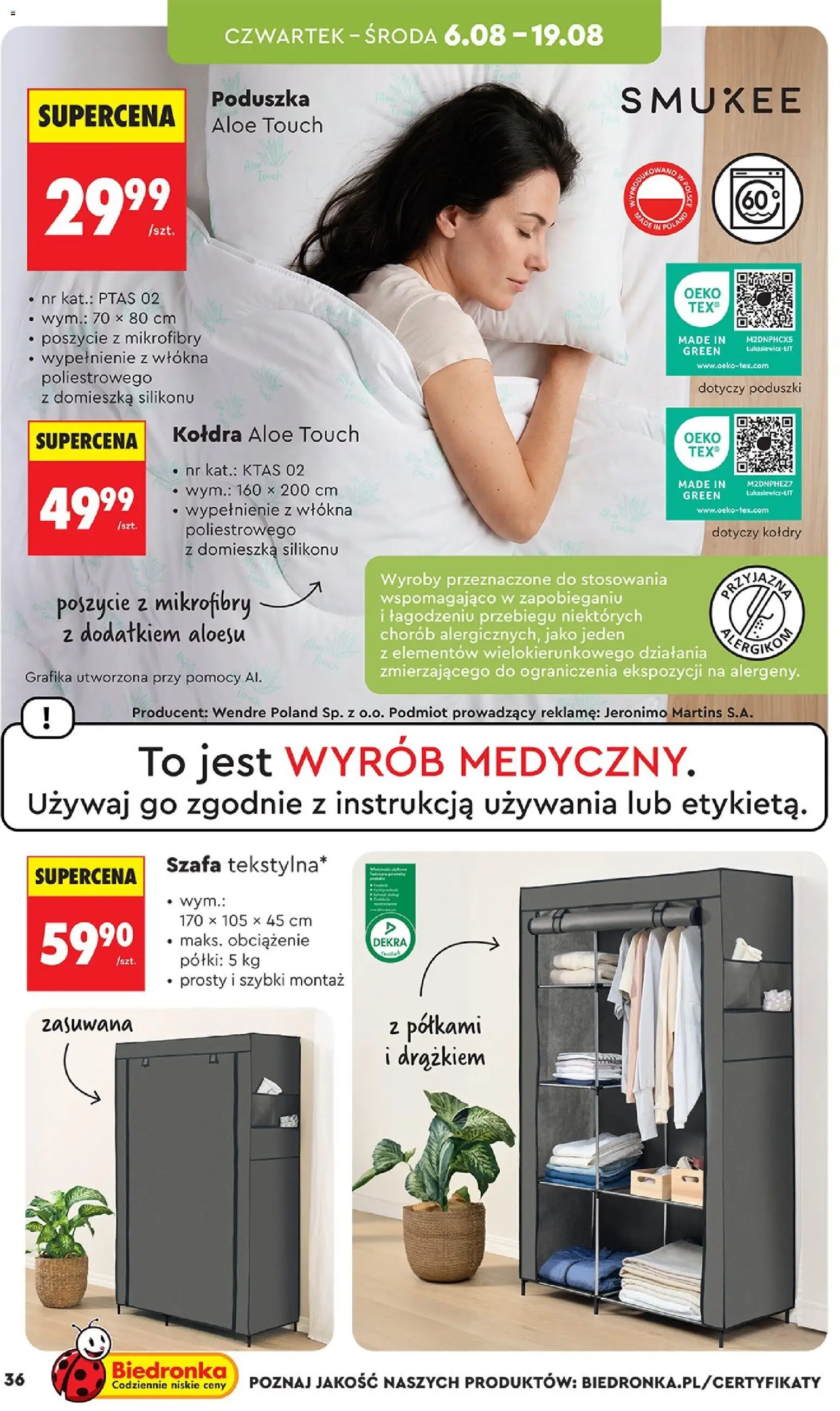 Biedronka Polsko leták - Hity i inspiracje od 03.08.2026 | Strana: 36