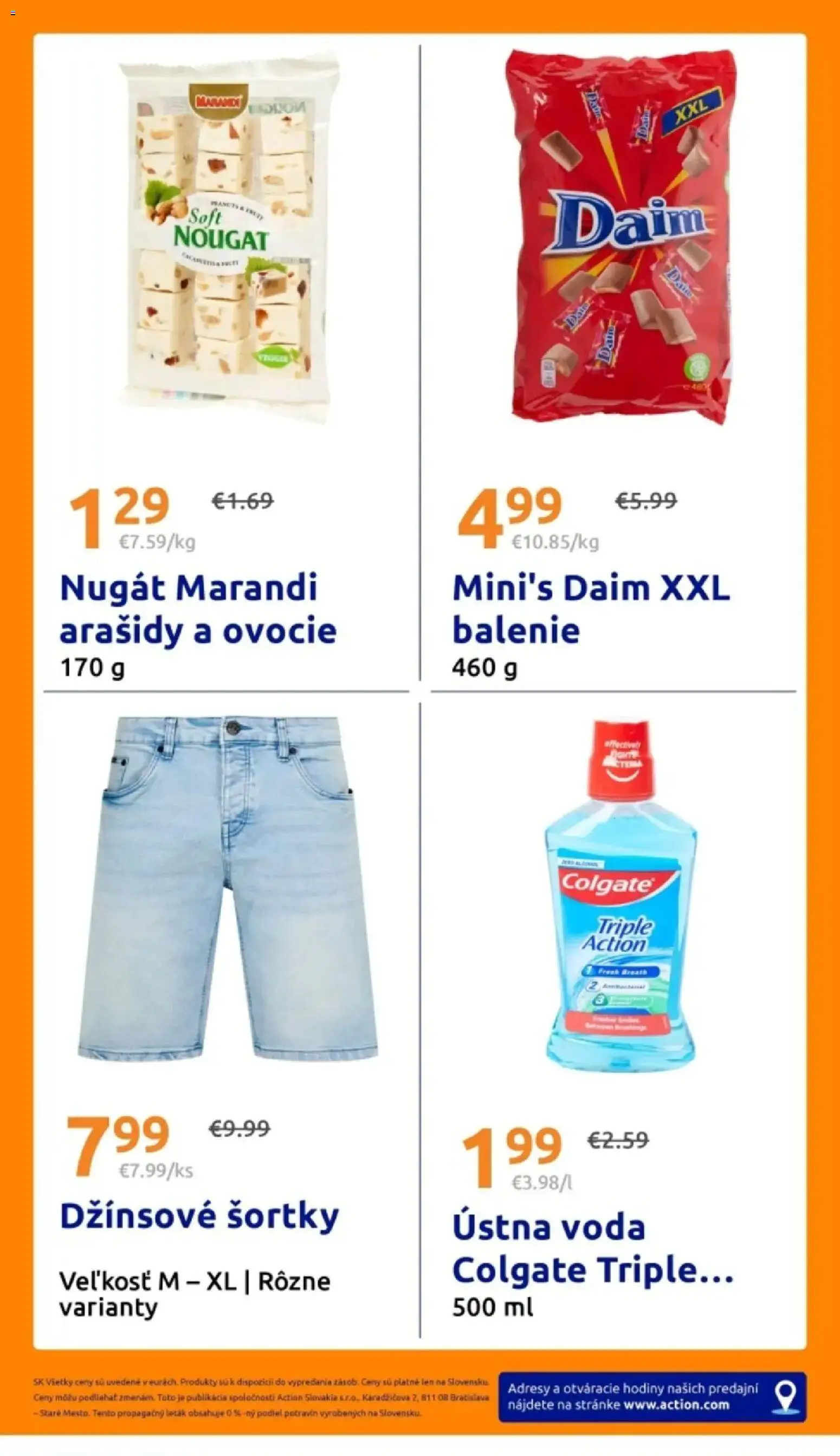 Nové Action akcie – leták je platný od 03.06.2026 | Strana: 29 | Produkty: Hodiny, Ústna voda, Voda