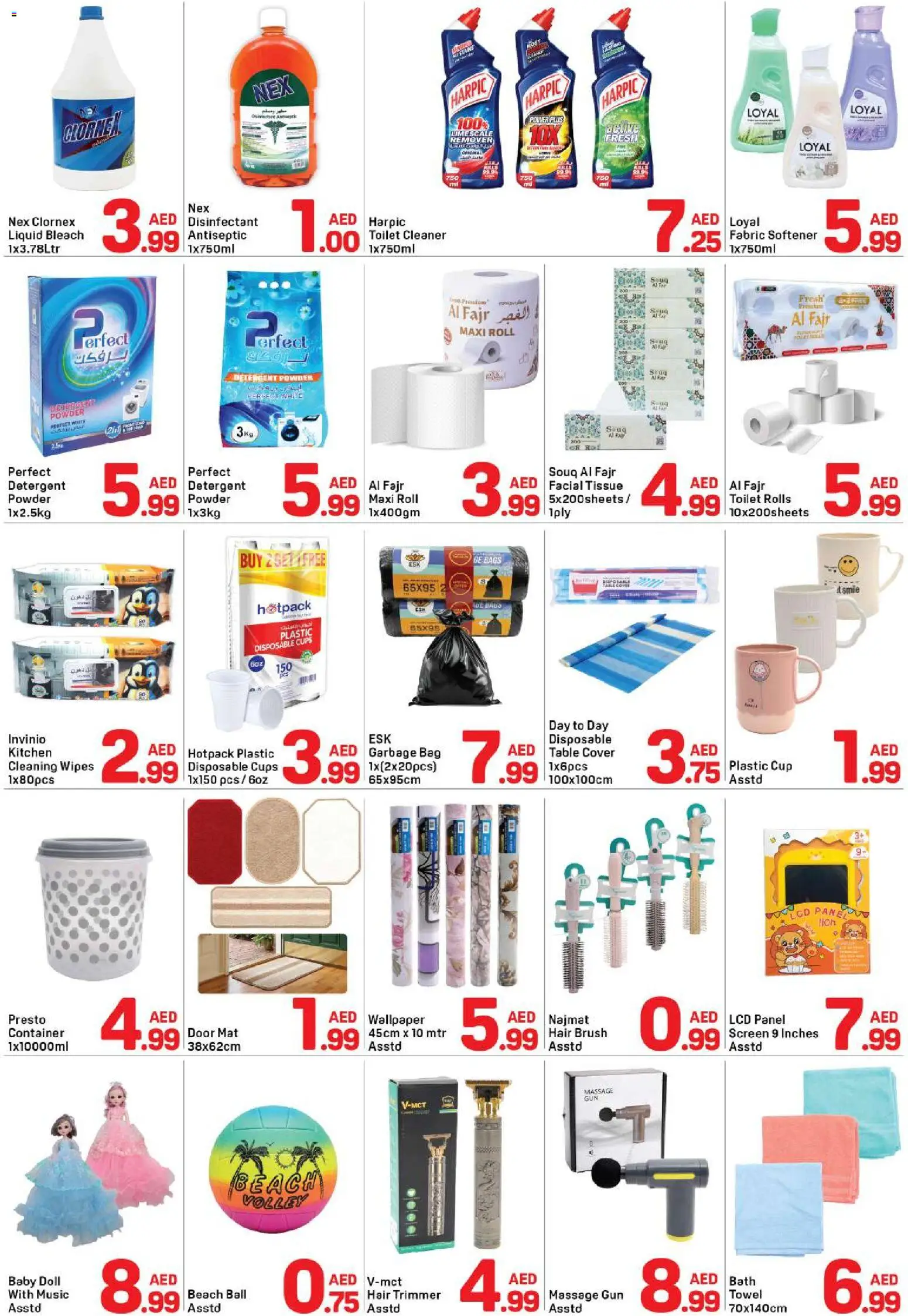 {H1} | Page: 4 | Products: Disinfectant, Detergent, Powder, Fabric softener