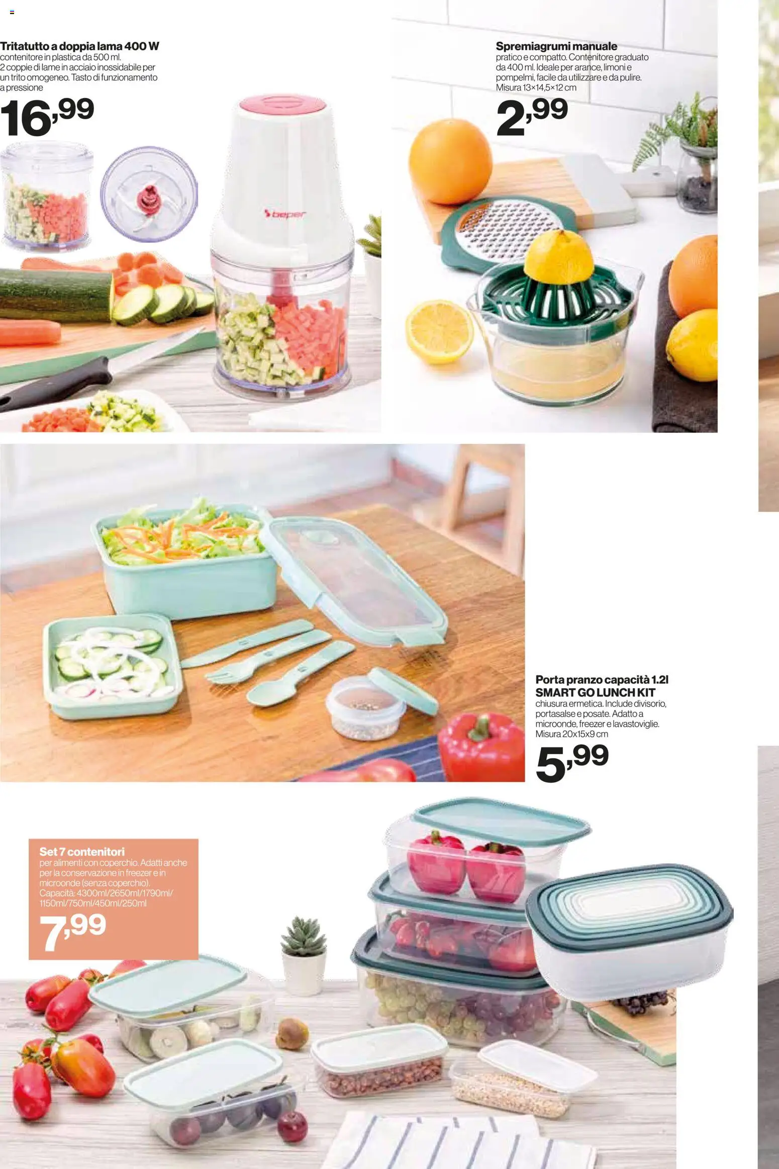 Volantino IN's del 23/09/2026 | Pagina: 20 | Prodotti: Porta, Tritatutto, Coperchio, Freezer