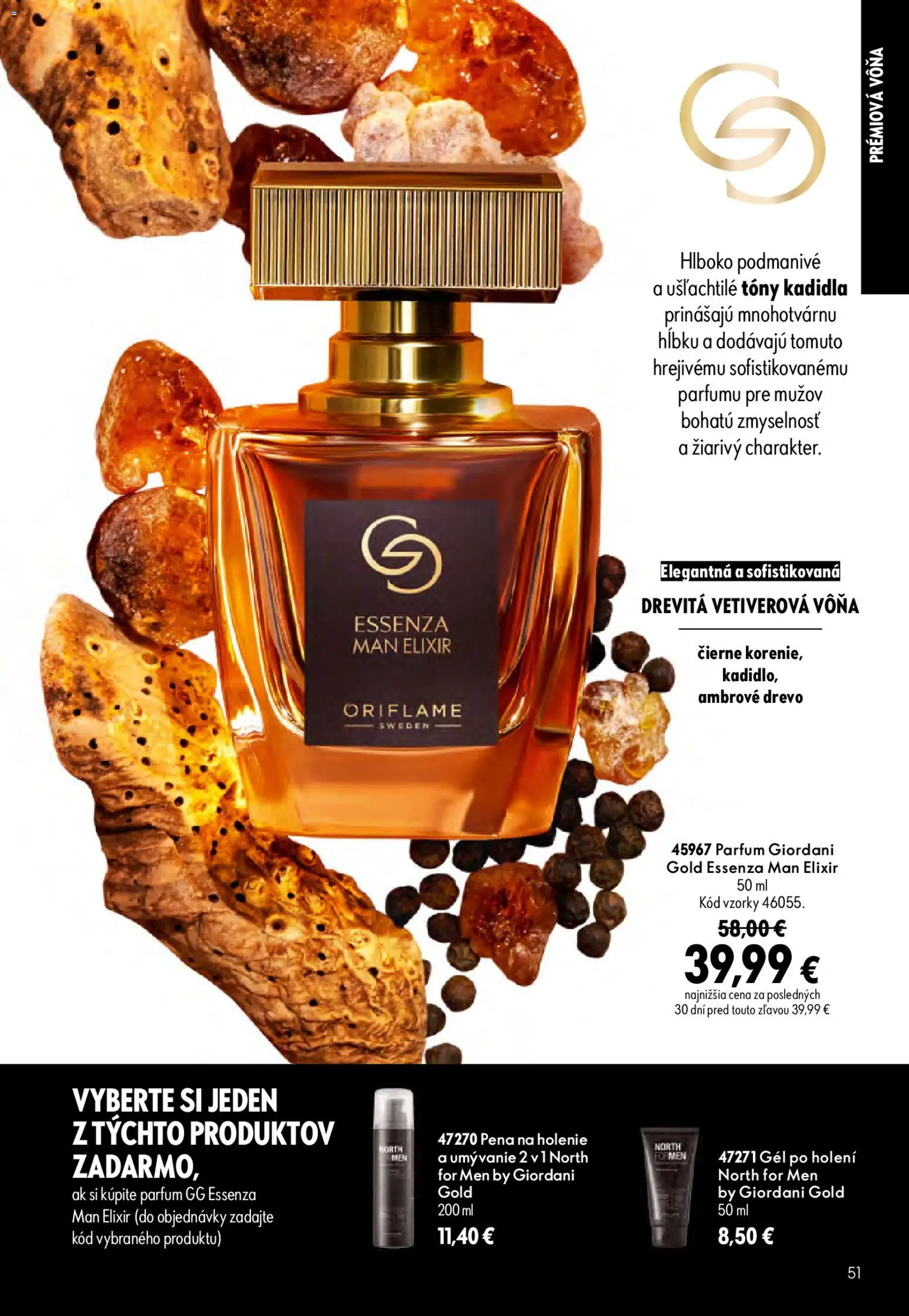 Nové Oriflame akcie – leták je platný od 09.09.2026 | Strana: 51 | Produkty: Pena na holenie, Pena