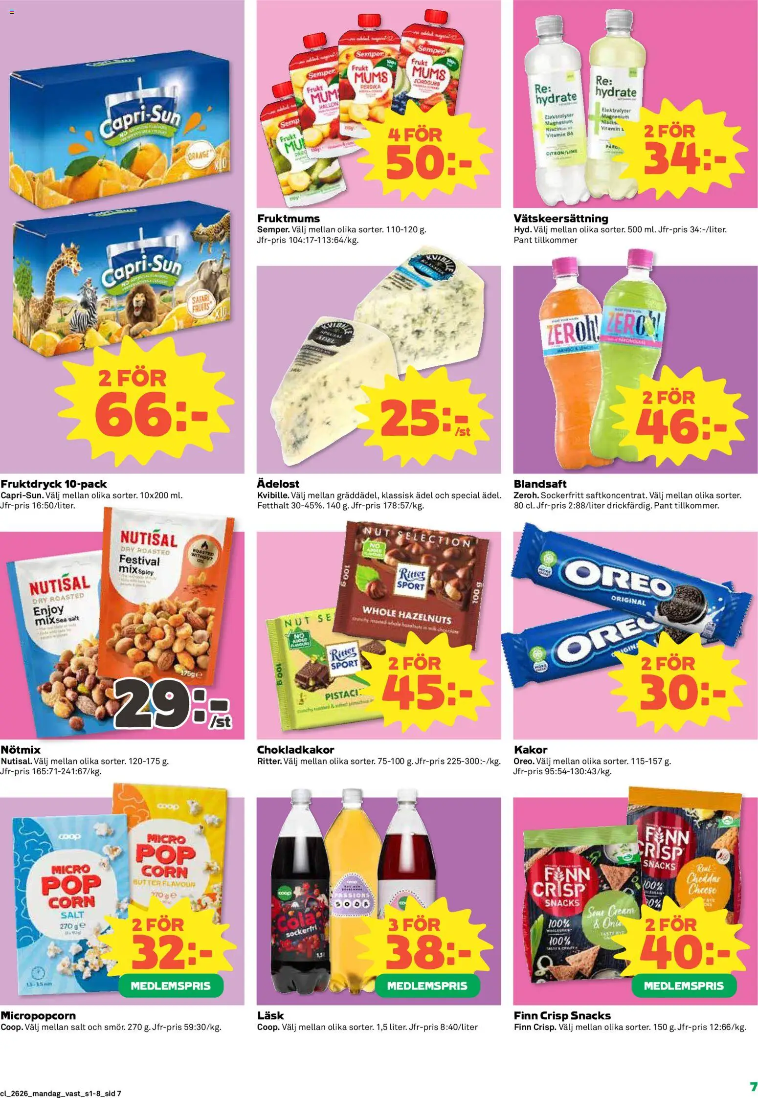 Coop reklamblad aktuell från 22/06/2026 | Sida: 7