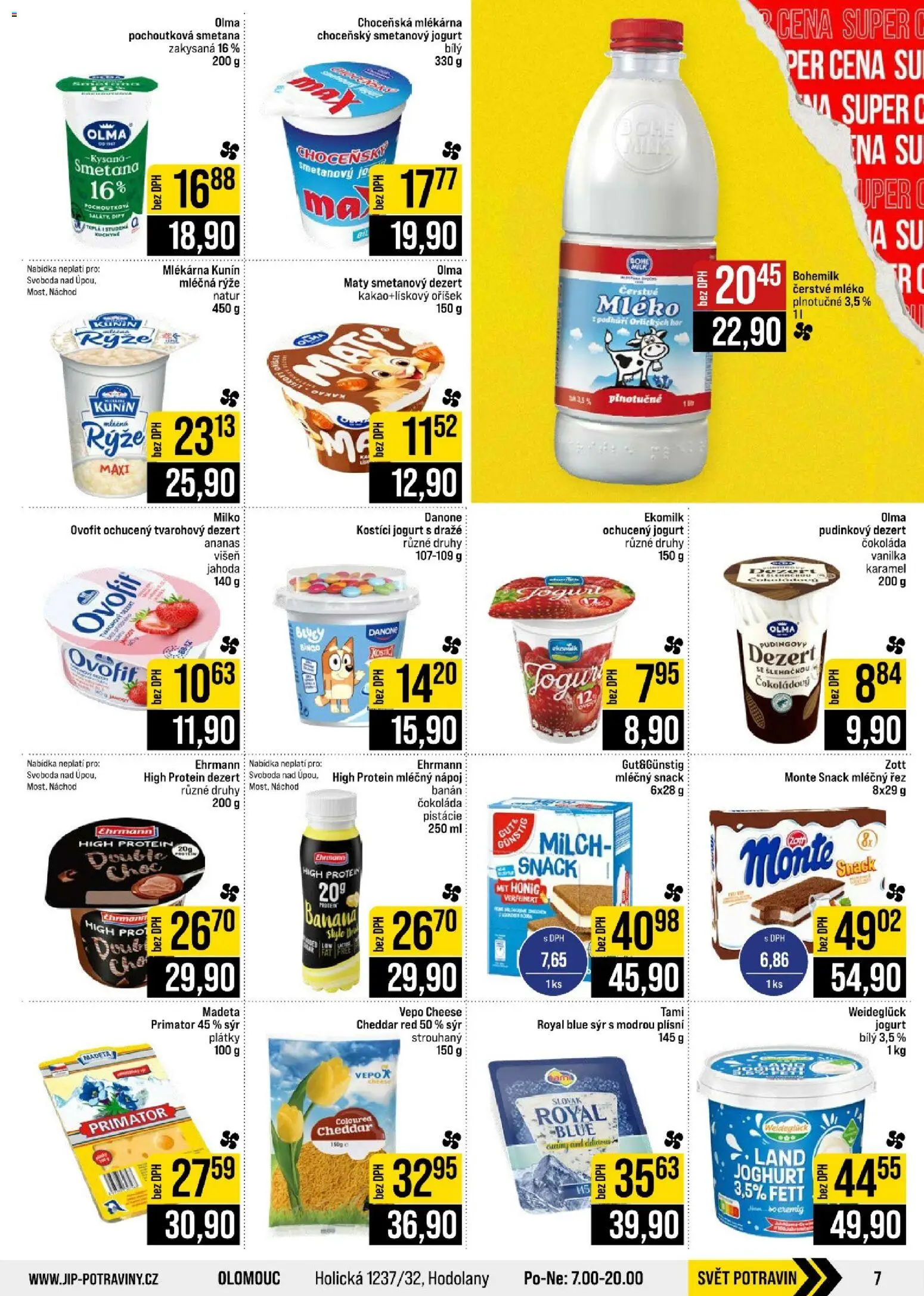Jip leták - Cash & Carry od 21.10.2026 | Strana: 7 | Produkty: Kostici, Rýže, Kuchyně, Dezert