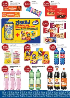 CBA Komfos leták platný od 07.05.2026 | Strana: 5 | Produkty: Rajec, Kofola, Gemerka, Baldovská
