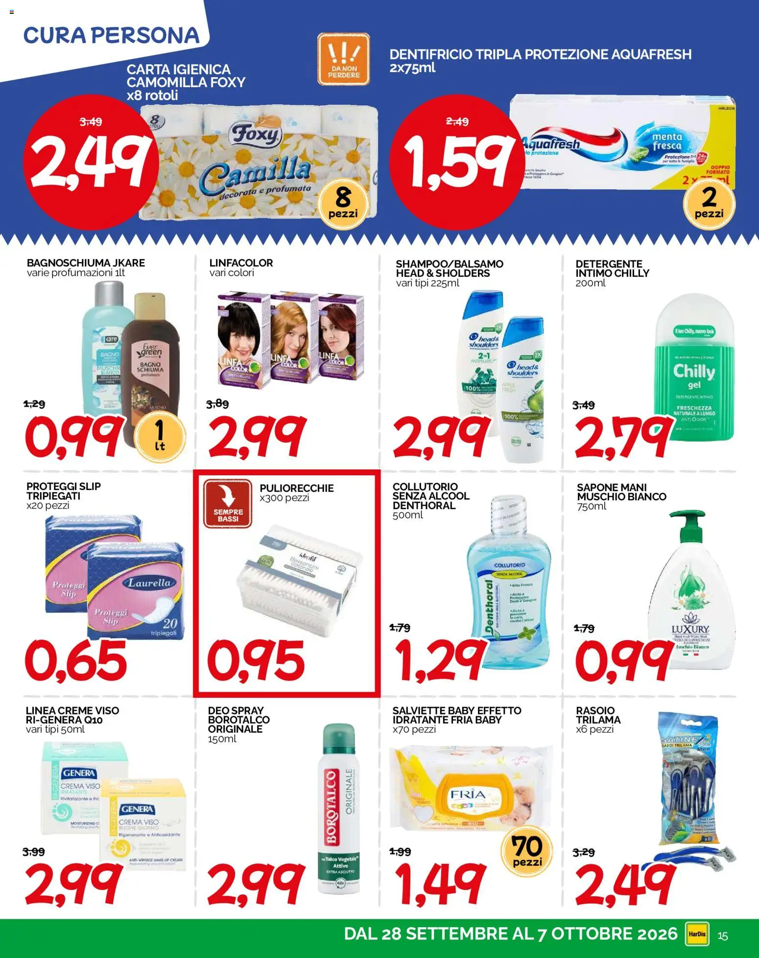 Volantino HarDis del 28/09/2026 | Pagina: 15