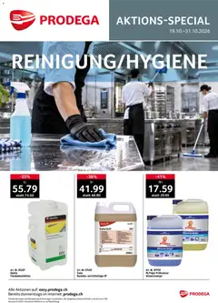 Prodega aktionen Reinigung ab 19.10.2026 gültig