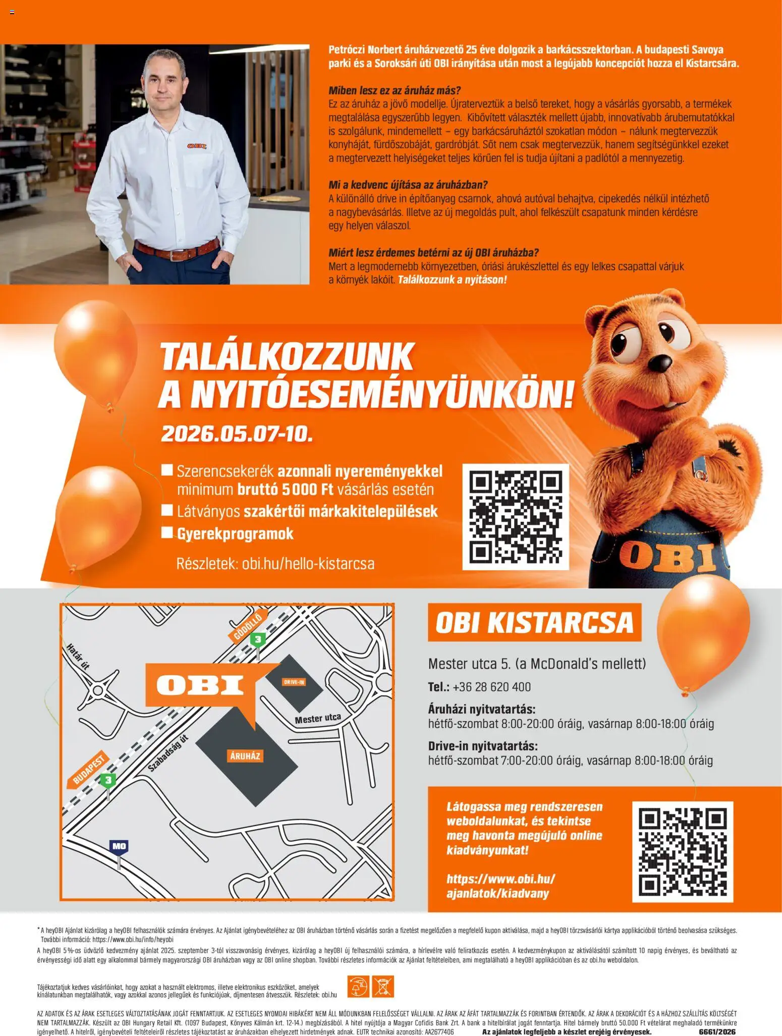 OBI akciós ujság - amely érvényes a következő dátumtól: 07.05.2026 | Oldal: 18