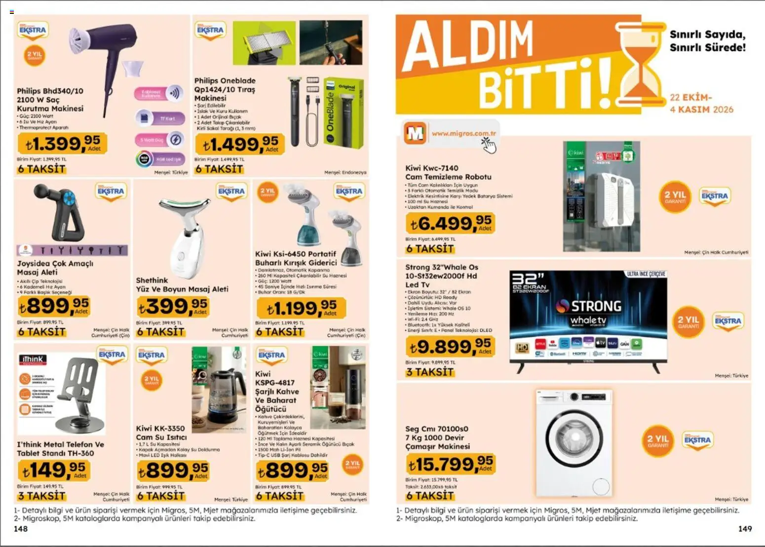 Migros Katalog - Migroskop - 22 Ekim 2026 tarihinden itibaren geçerlidir | Sayfa: 75