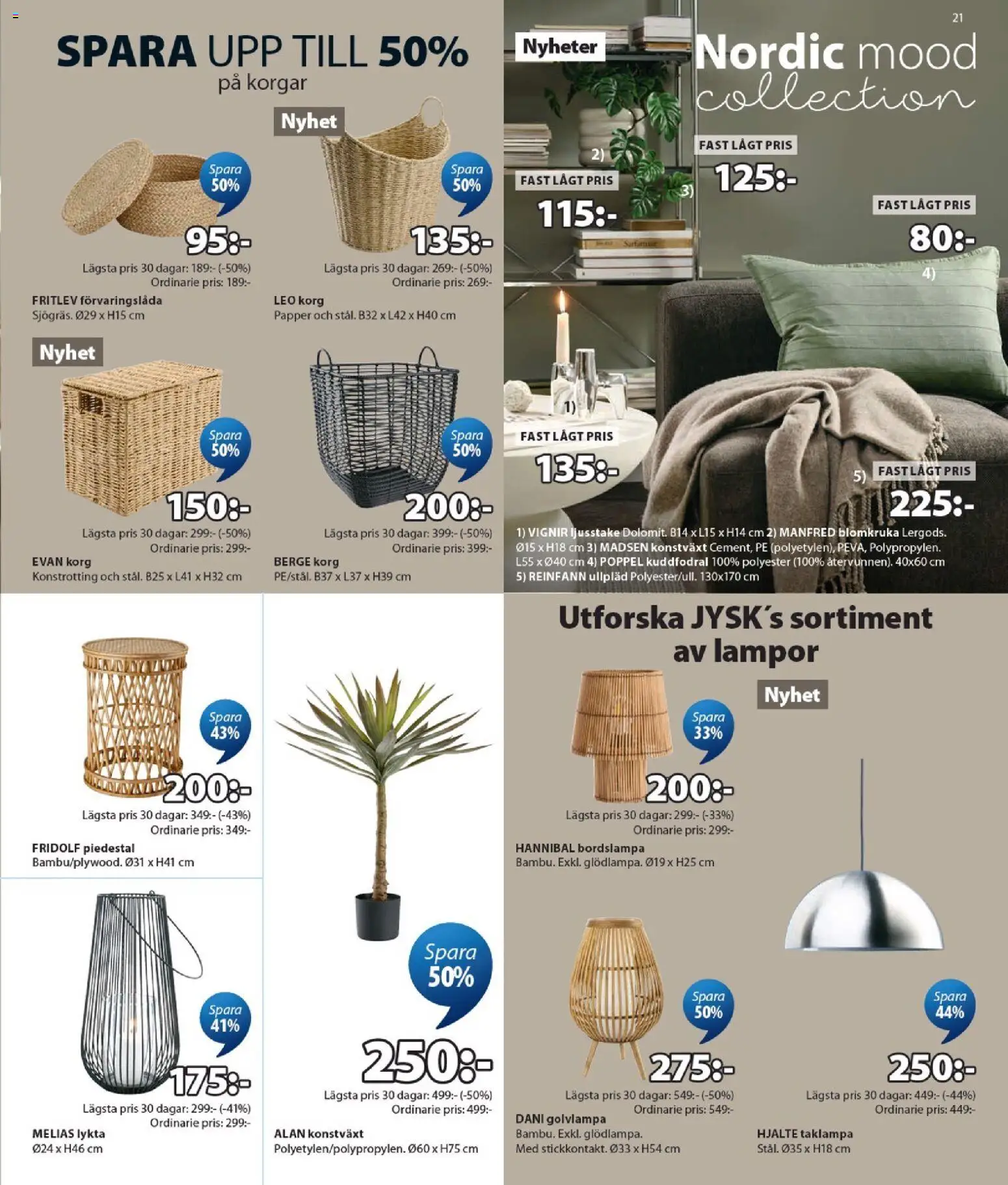 JYSK reklamblad aktuell från 24/08/2026 | Sida: 21