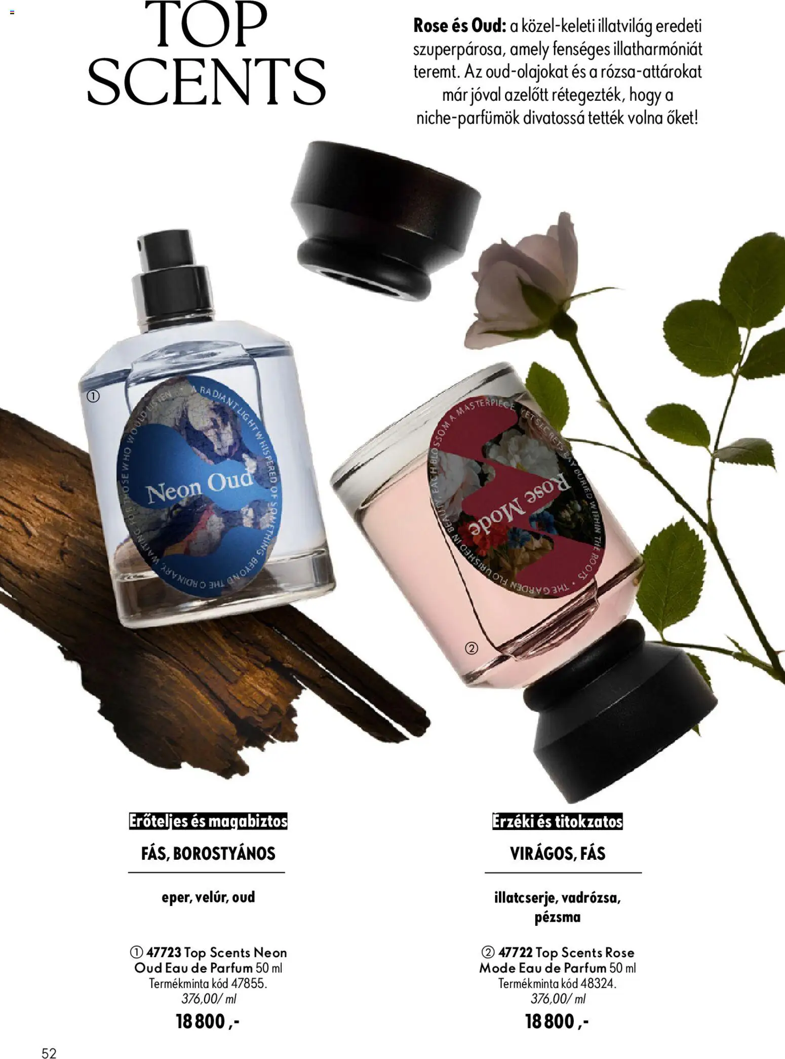 Oriflame akciós ujság - amely érvényes a következő dátumtól: 2026.09.09. | Oldal: 52 | Termékek: Parfüm, Rosé