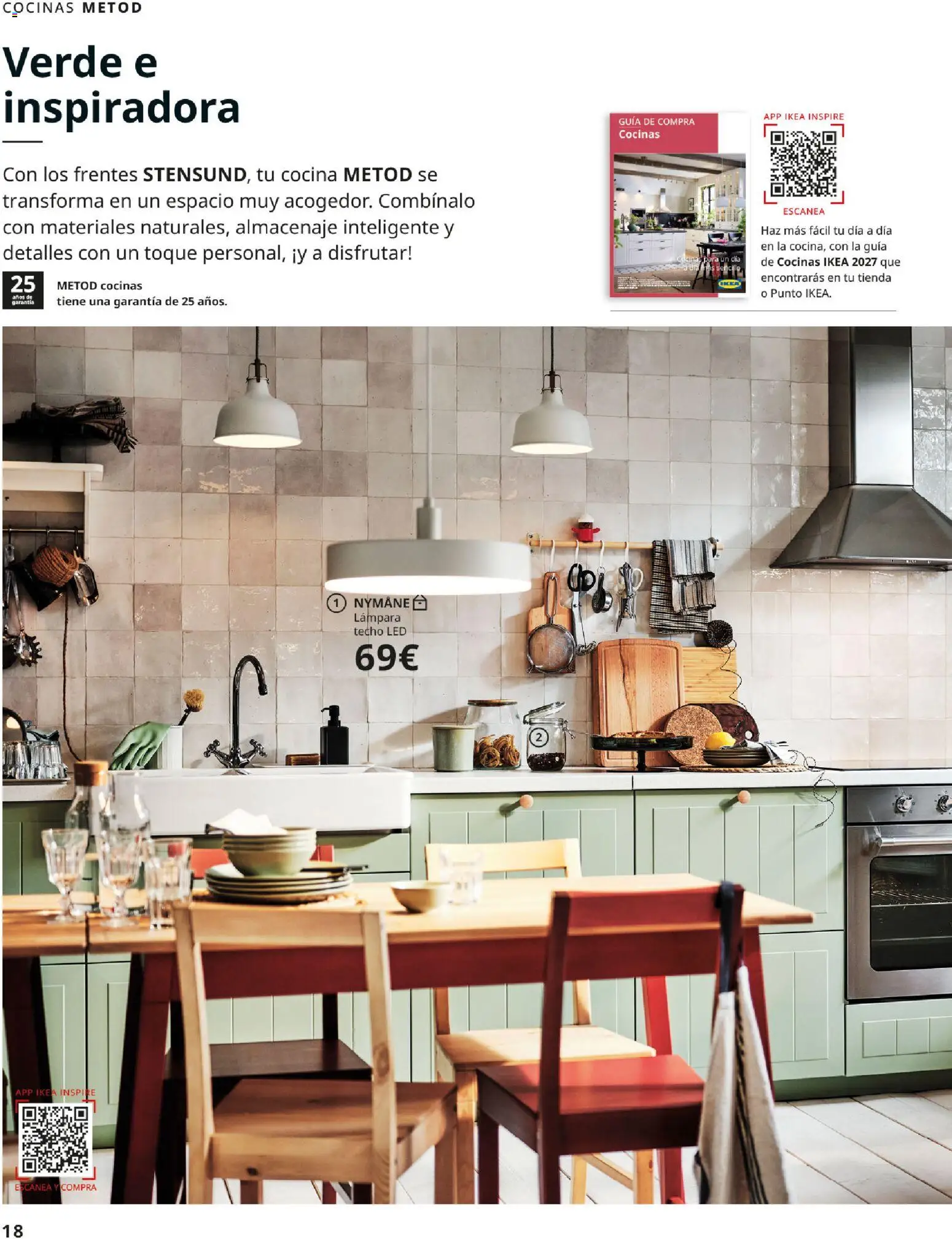 IKEA - Cocinas │ válido desde el 01/09/2026 | Página: 18 | Productos: Cocina, Almacenaje, Lámpara