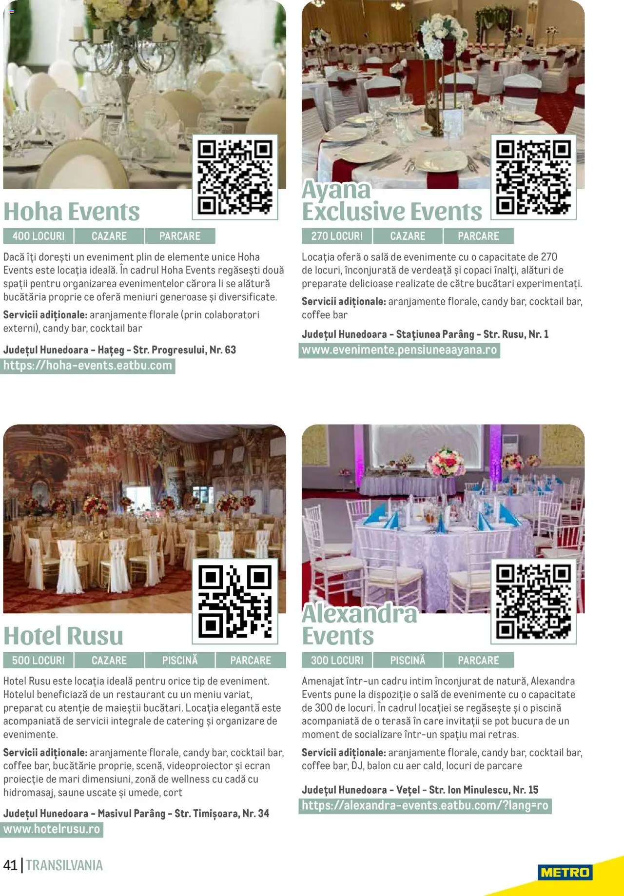 Noul catalog Metro – valabil de la 09.05.2024 | Pagină: 41 | Produse: Cort, Piscină, Cadă, Cocktail