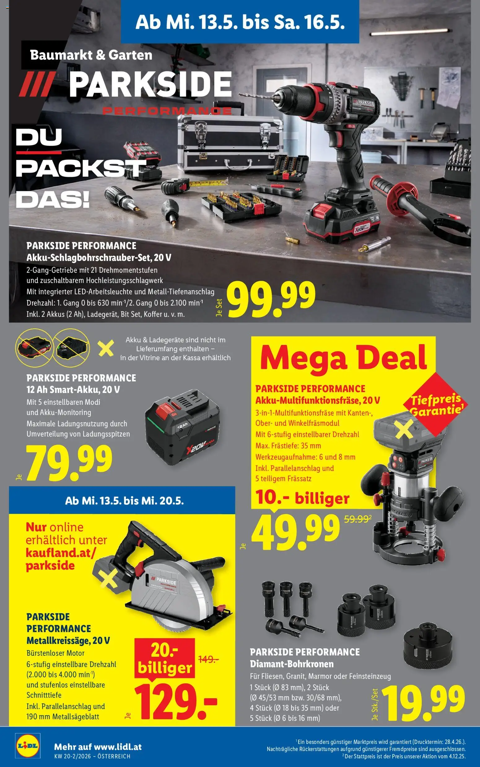 Lidl Flugblatt - Eisenstadt, Ebenfurth, Mattersburg gültig ab 13.05.2026 | Seite: 26 | Produkte: Koffer