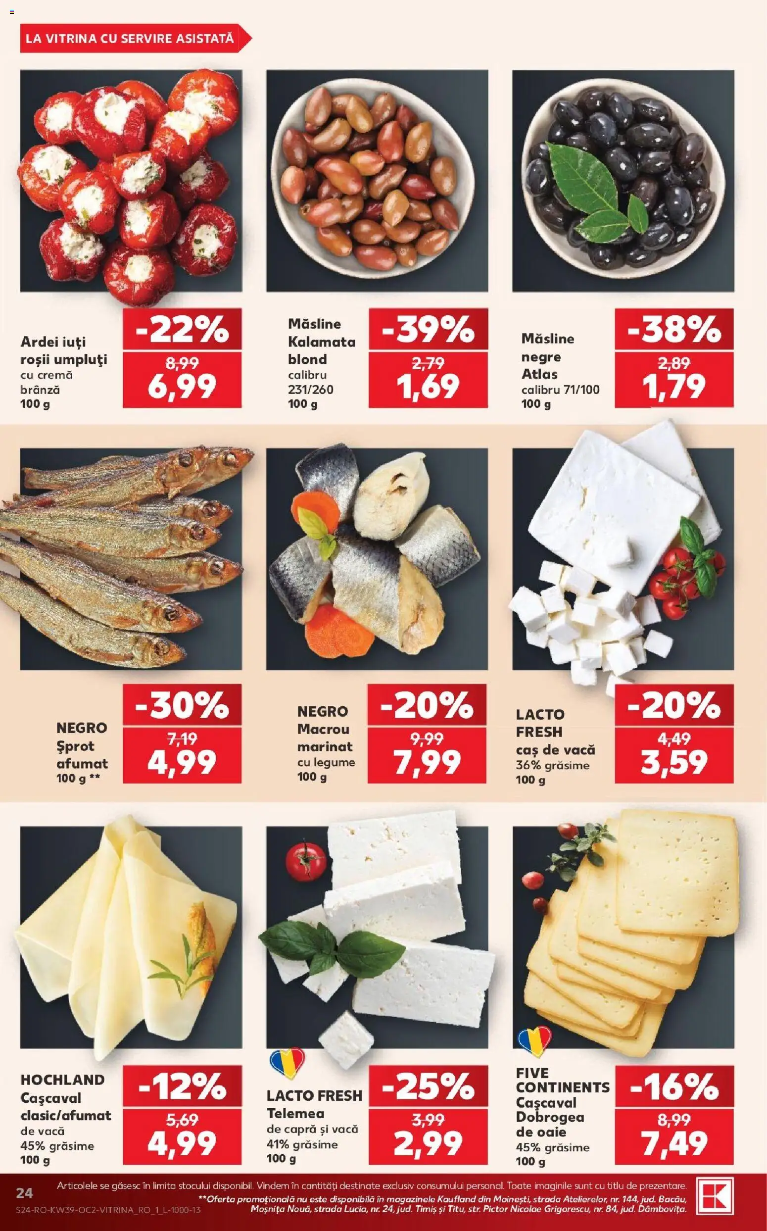 Kaufland RO akciós ujság - amely érvényes a következő dátumtól: 2026.09.23. | Oldal: 24