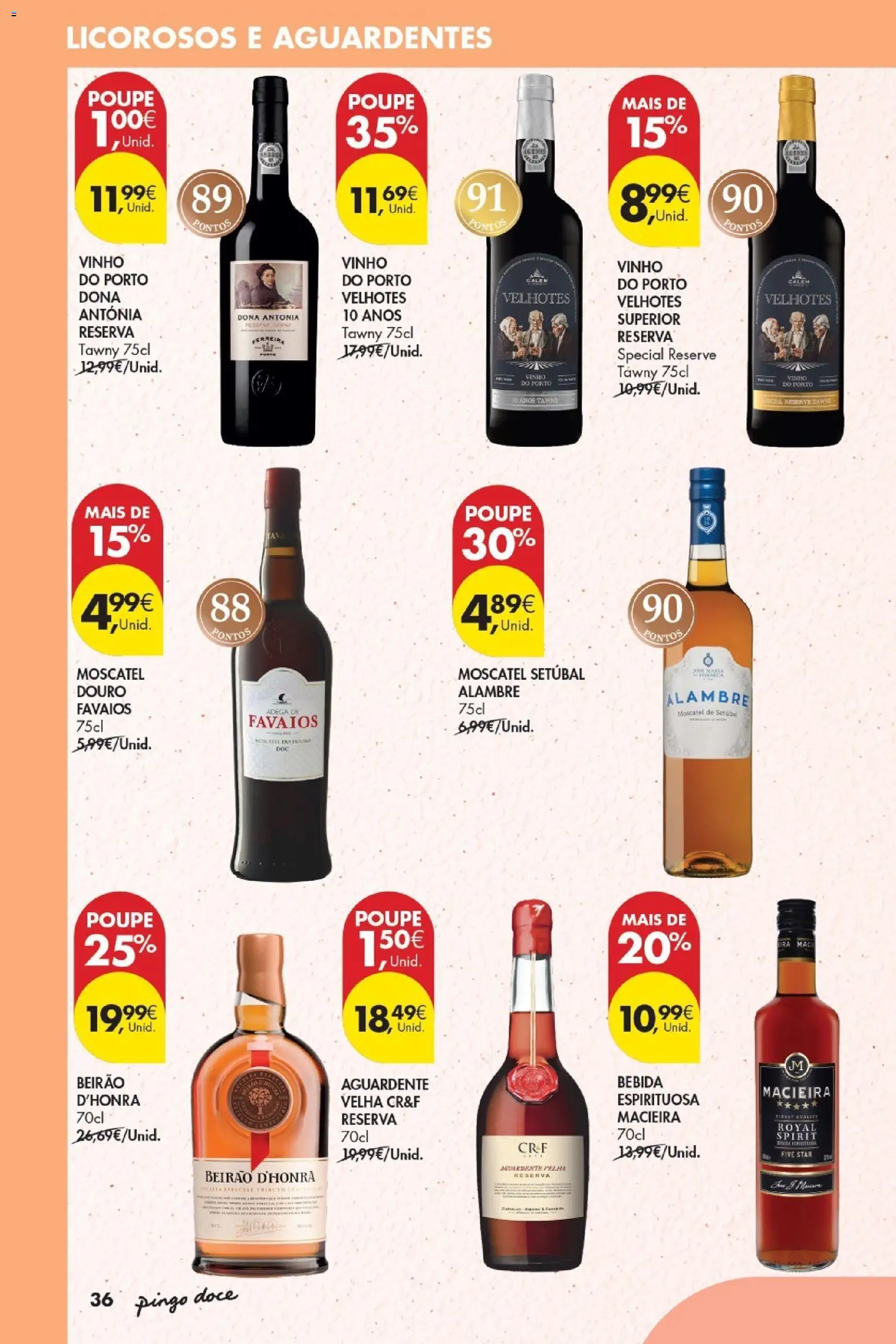 Pingo Doce - Vinhos e Sabores de Portugal Madeira │ válido de 15/09/2026 | Página: 36 | Produtos: Vinho do Porto, Vinho, Bebida