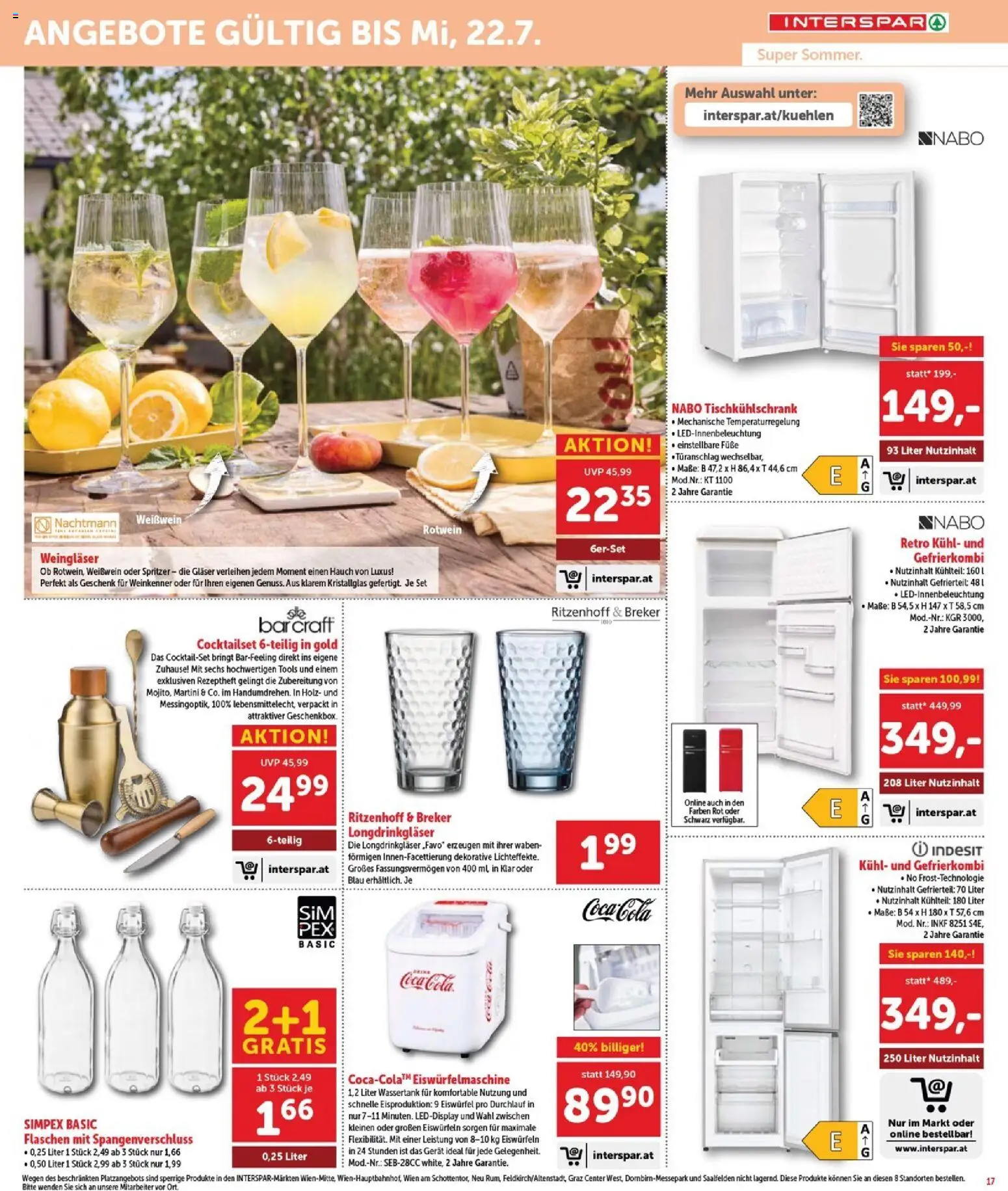 Interspar Flugblatt - Burgenland Sued gültig ab 01.07.2026 | Seite: 17 | Produkte: Häränliha