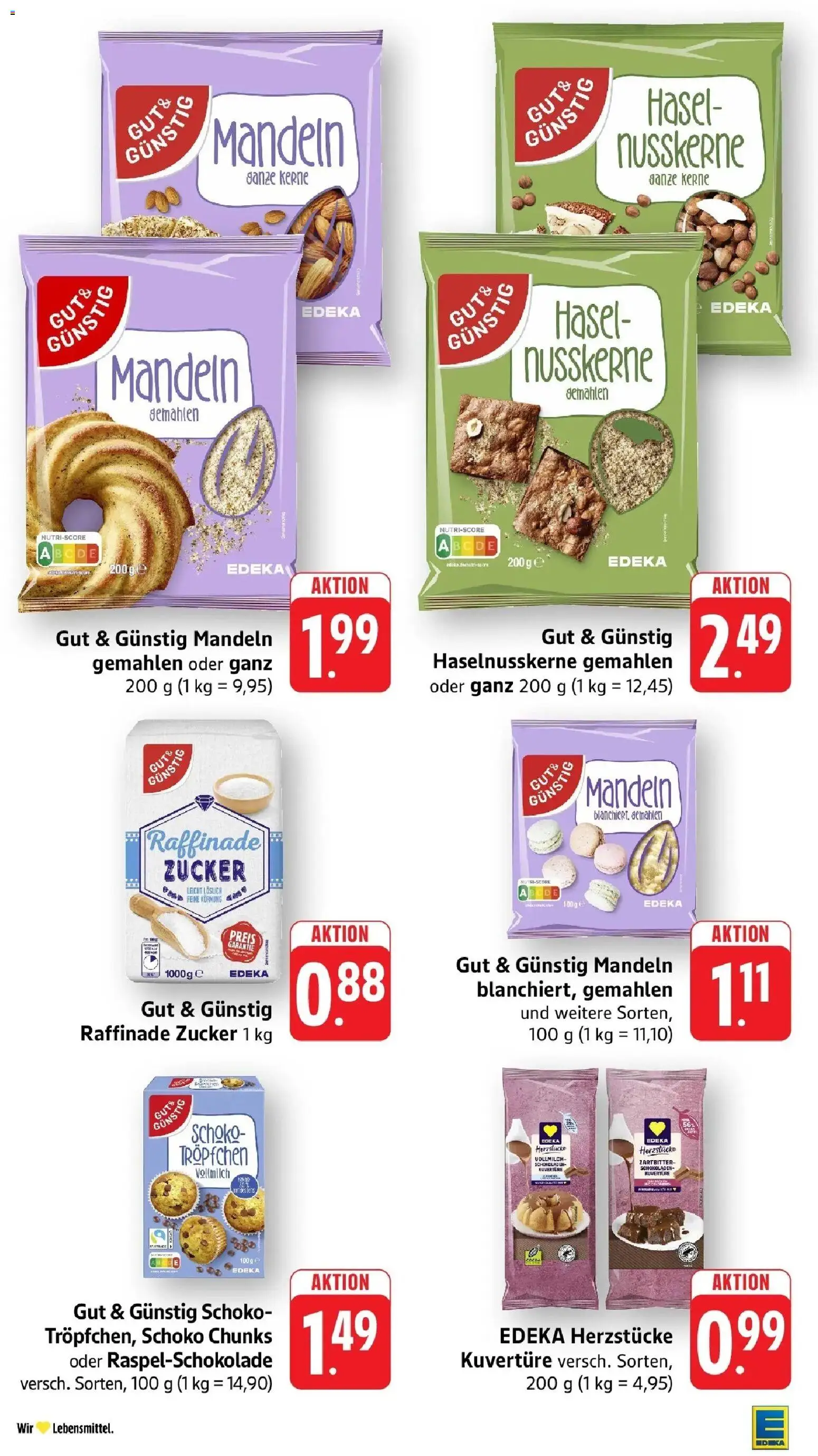 Edeka Prospekt Heppenheim (ab 19.10.2026) » Angebote Online | Seite: 35 | Produkte: Mandeln, Zucker