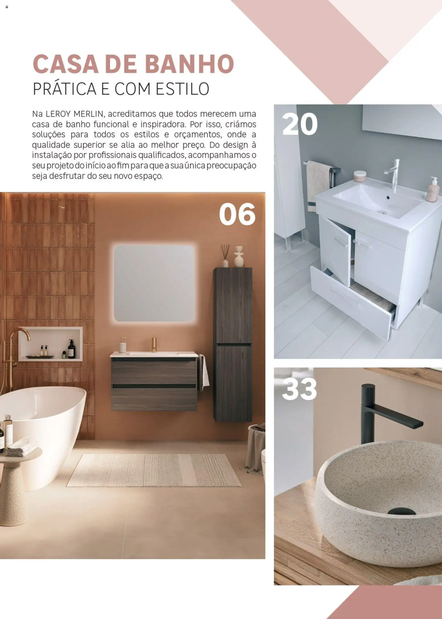 Leroy Merlin Catálogo Casas de Banho │ válido de 28.05.2026 | Página: 2 | Produtos: Casa de banho, Banho