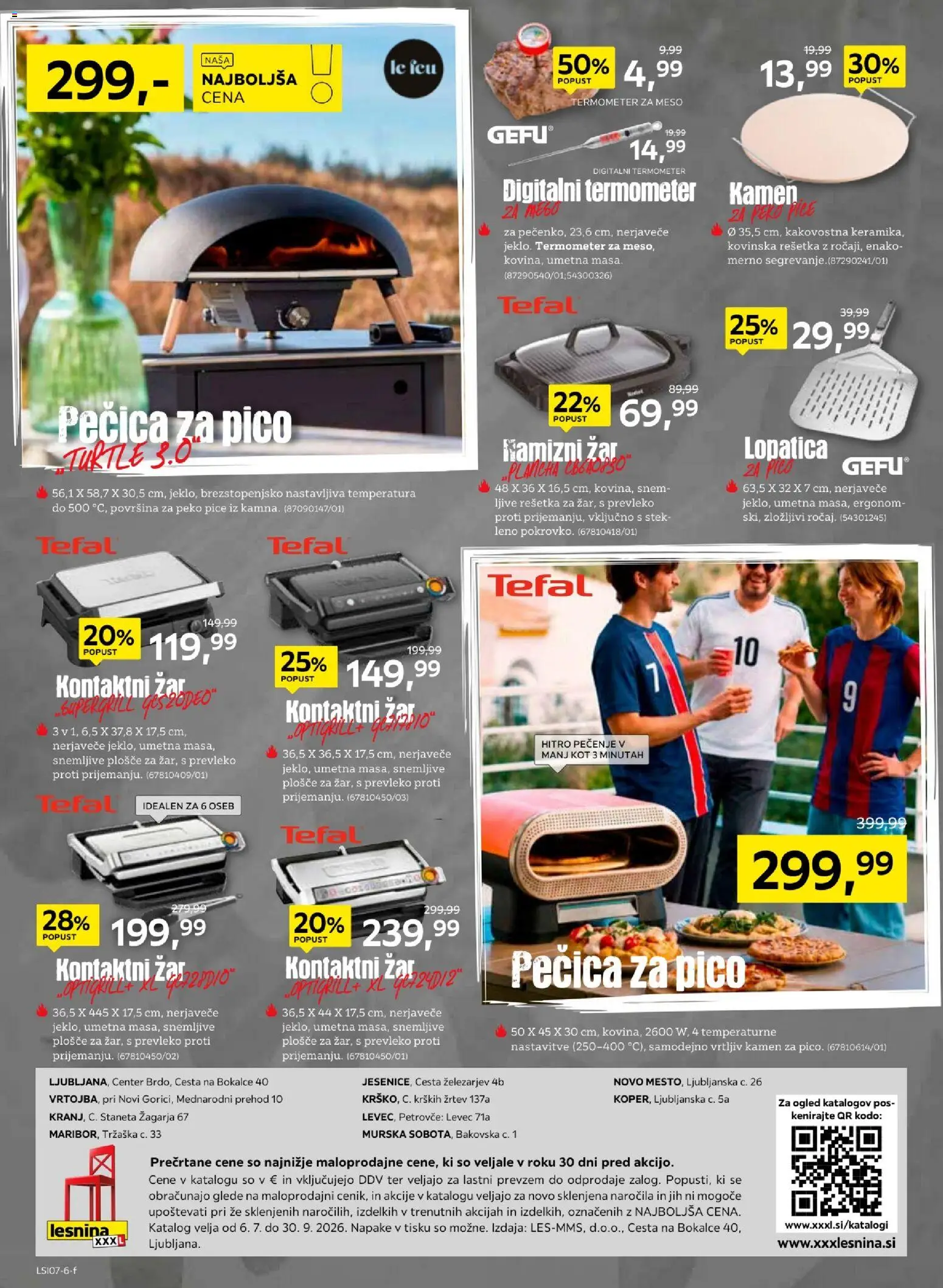 Novi XXXL Lesnina katalog ponudbe – veljaven od 06.07.2026 | Stran: 12 | Izdelki: Pecica, Zar, Termometer