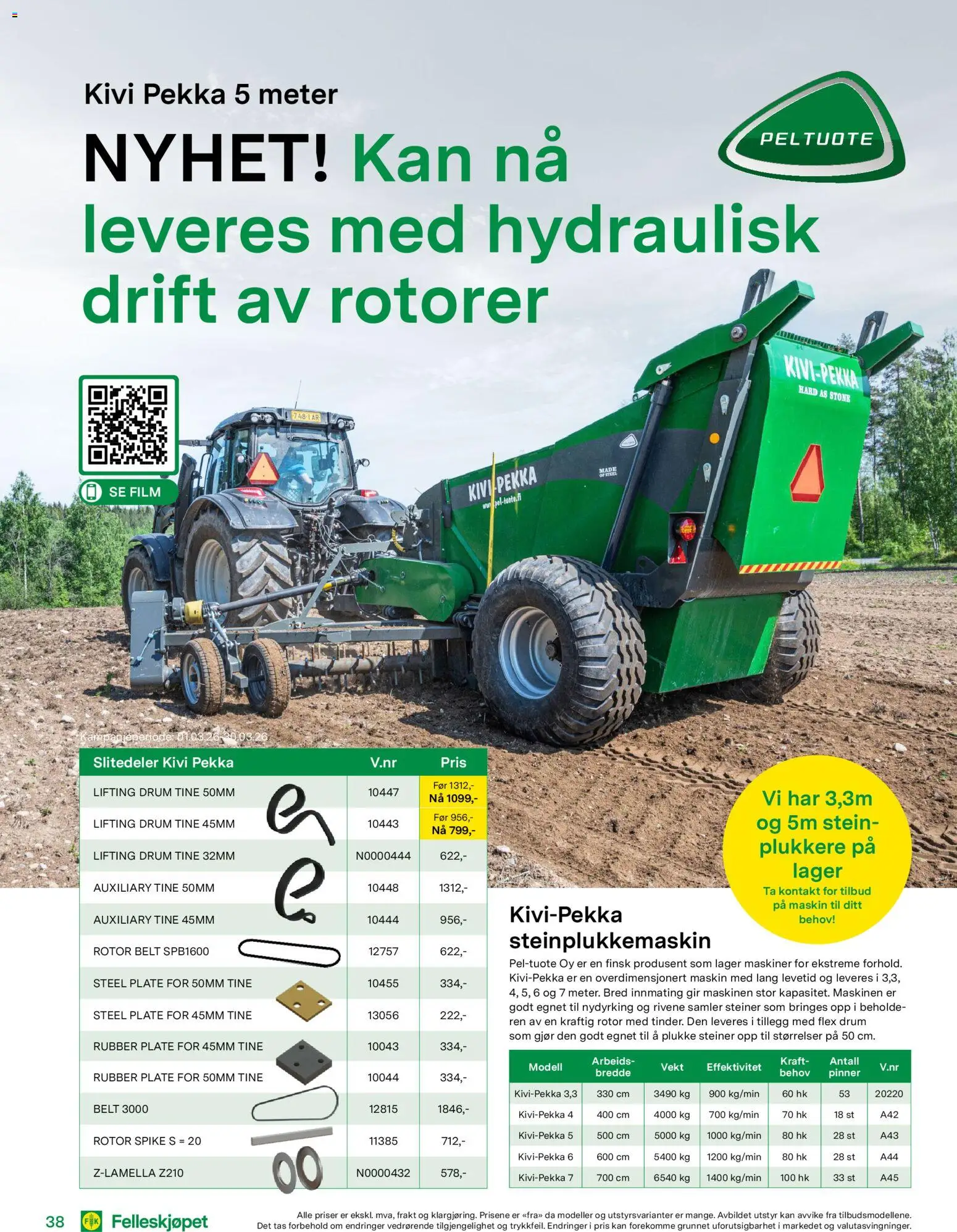 {H1} | Side: 38 | Produkter: Kontakt, Plate, Vekt