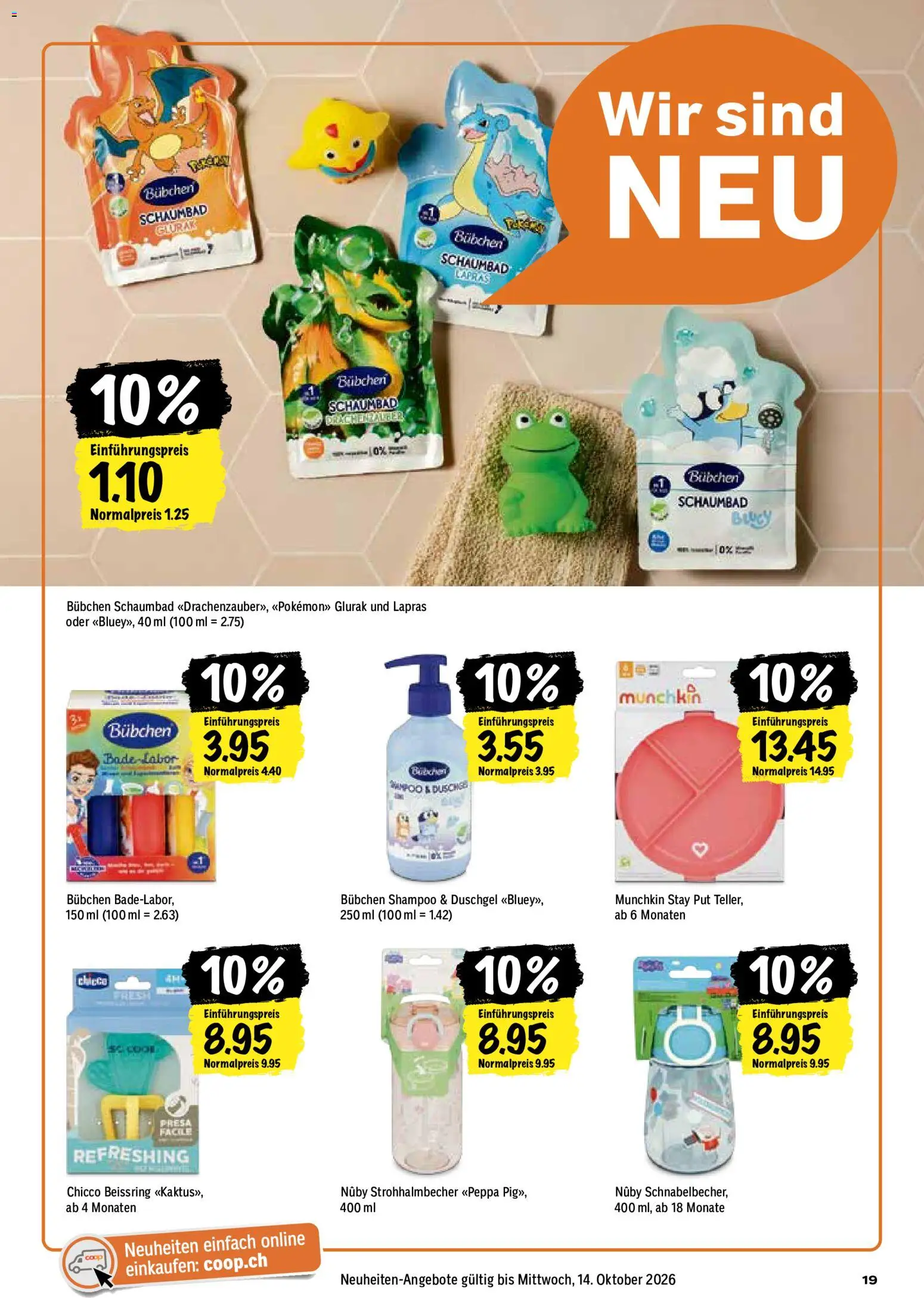 Coop aktionen – gültig ab 08.10.2026 | Seite: 19