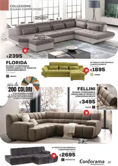 Anteprima del volantino Conforama volantino Arredo valido a partire dal 22/06/2026 | Pagina: 22