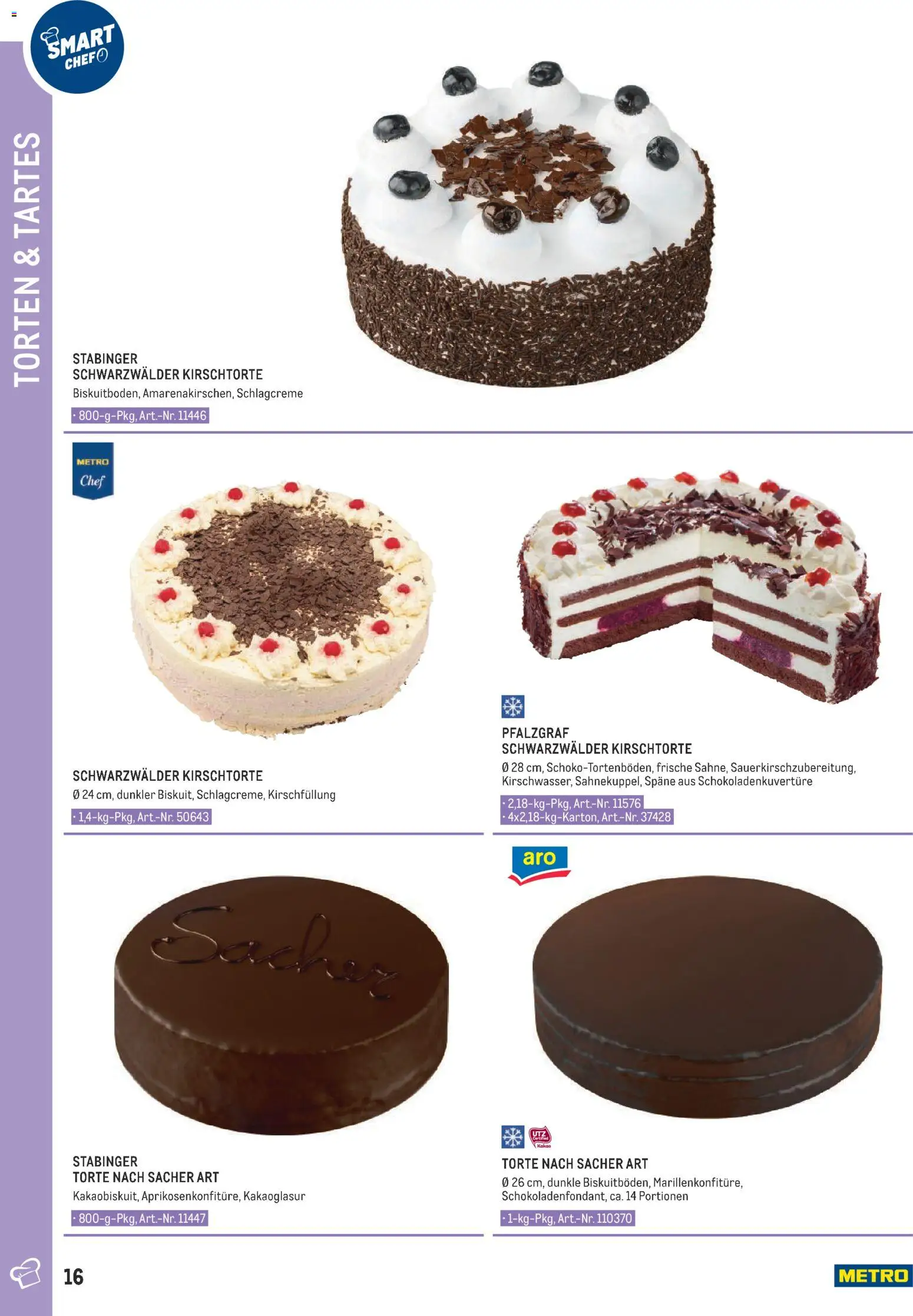 Metro angebote Smart Chef - Dessert gültig ab 01.01.2026 | Seite: 16