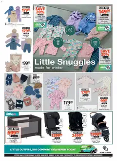 Checkers specials catalogue – valid from 20.04.2026 | Page: 11 | Products: Gown, Beanie, Blanket, Tap