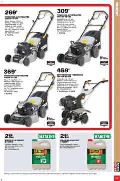 Brico Dépôt - Prévisualisation de Brico Dépôt - L'officiel du bricolage valide à partir de 25.03.2026 | Page: 63 | Produits: Fraise, Tondeuse