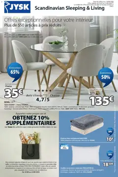 Jysk - Prévisualisation de Jysk prospectus valide à partir de 22/07/2026