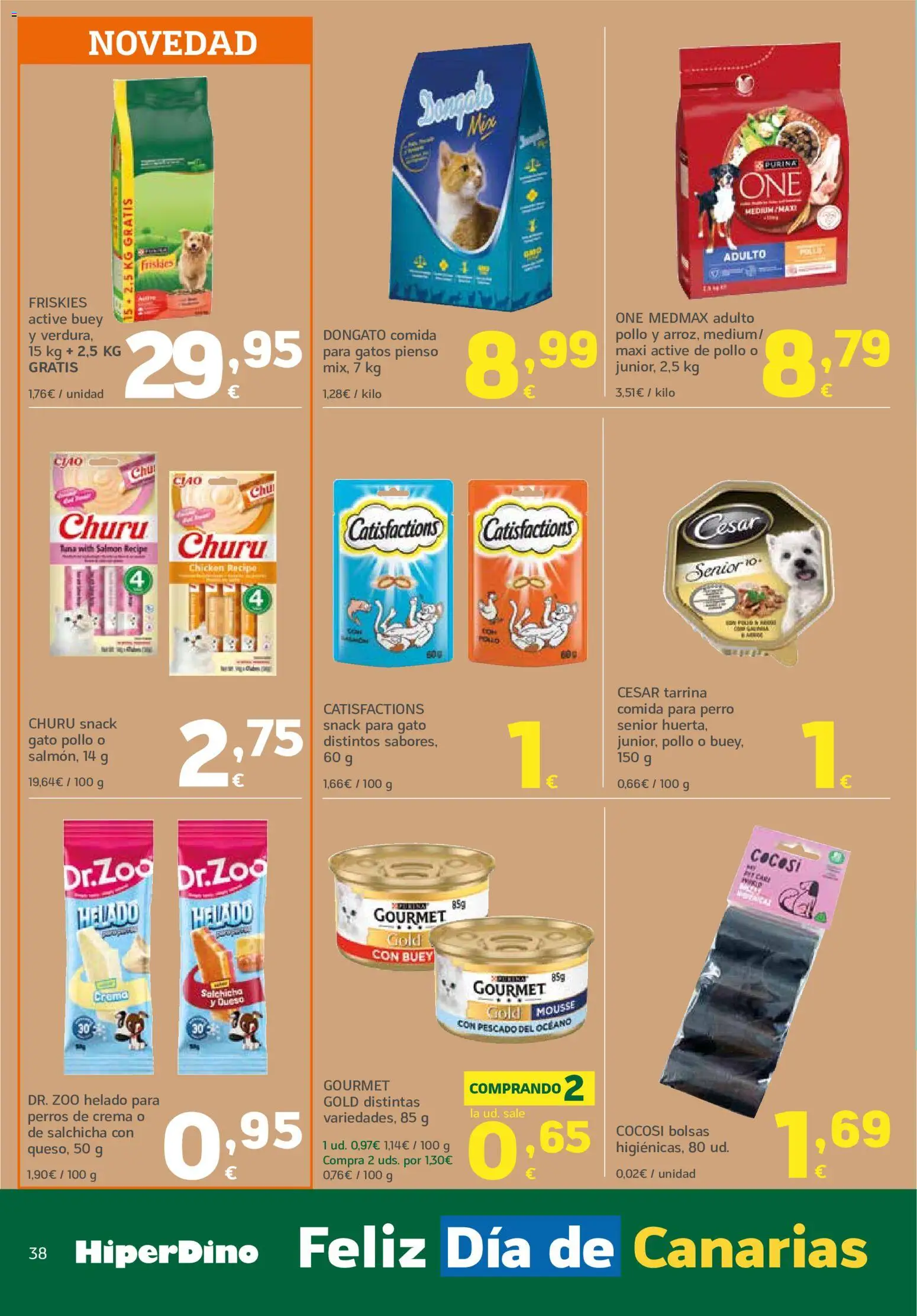 HiperDino folleto │ válido desde el 25.05.2026 | Página: 38 | Productos: Mousse, Queso, Pescado, Helado