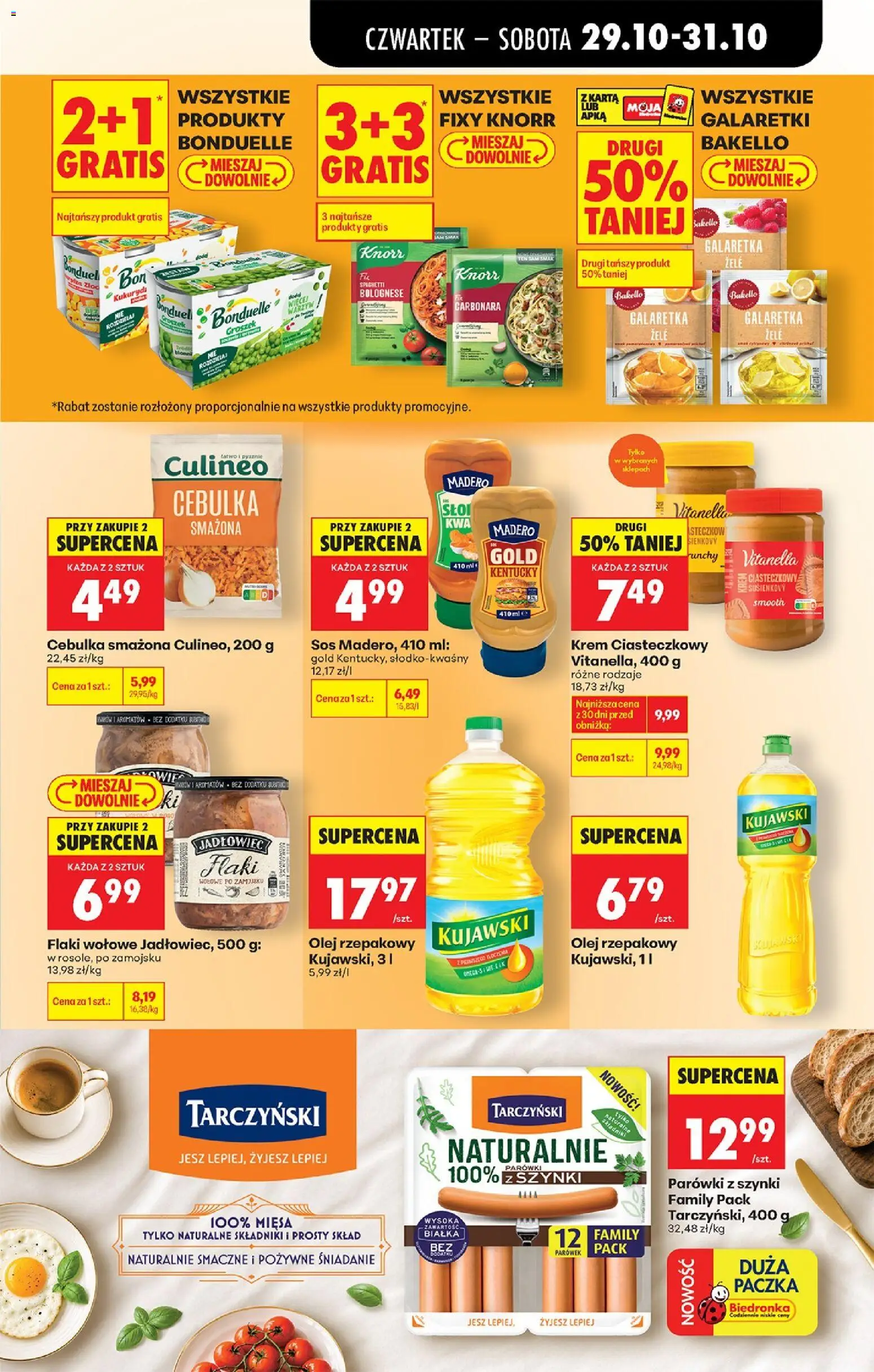 Biedronka Polsko leták - Codziennie niskie ceny od 29.10.2026 | Strana: 73 | Produkty: Tefal