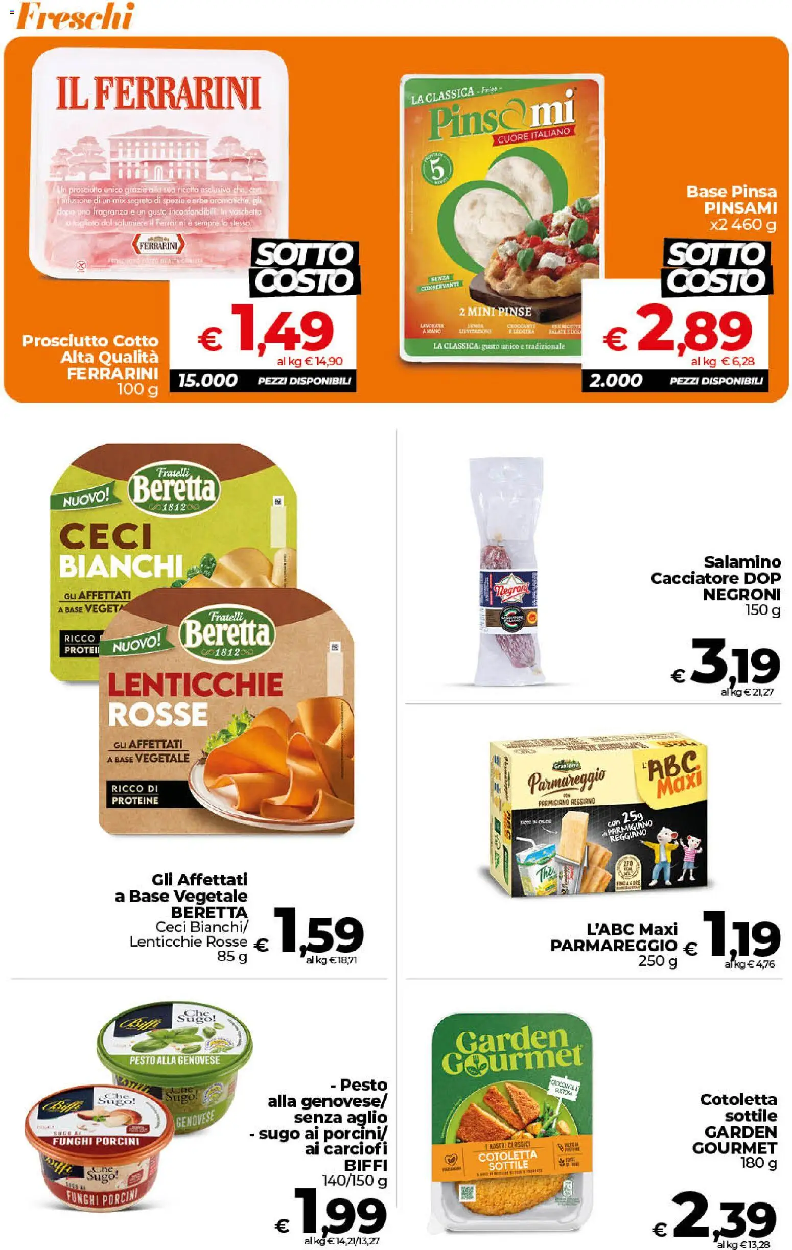 Volantino Ipercoop del 13/10/2026 | Pagina: 15 | Prodotti: Reggiano parmigiano, Parmigiano reggiano, Sugo, Parmigiano