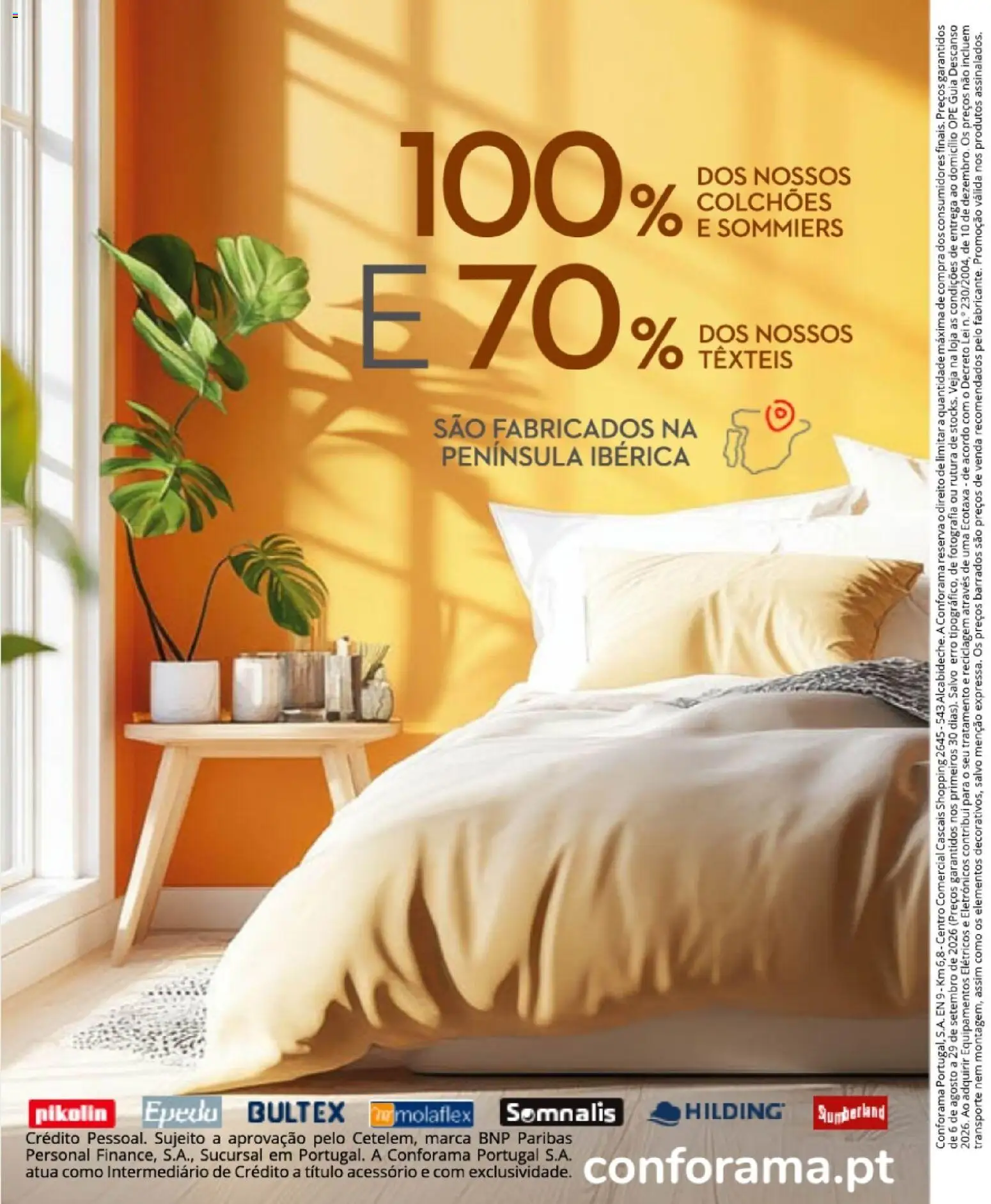 Conforama Camitis │ válido de 06/08/2026 | Página: 110 | Produtos: Colchões