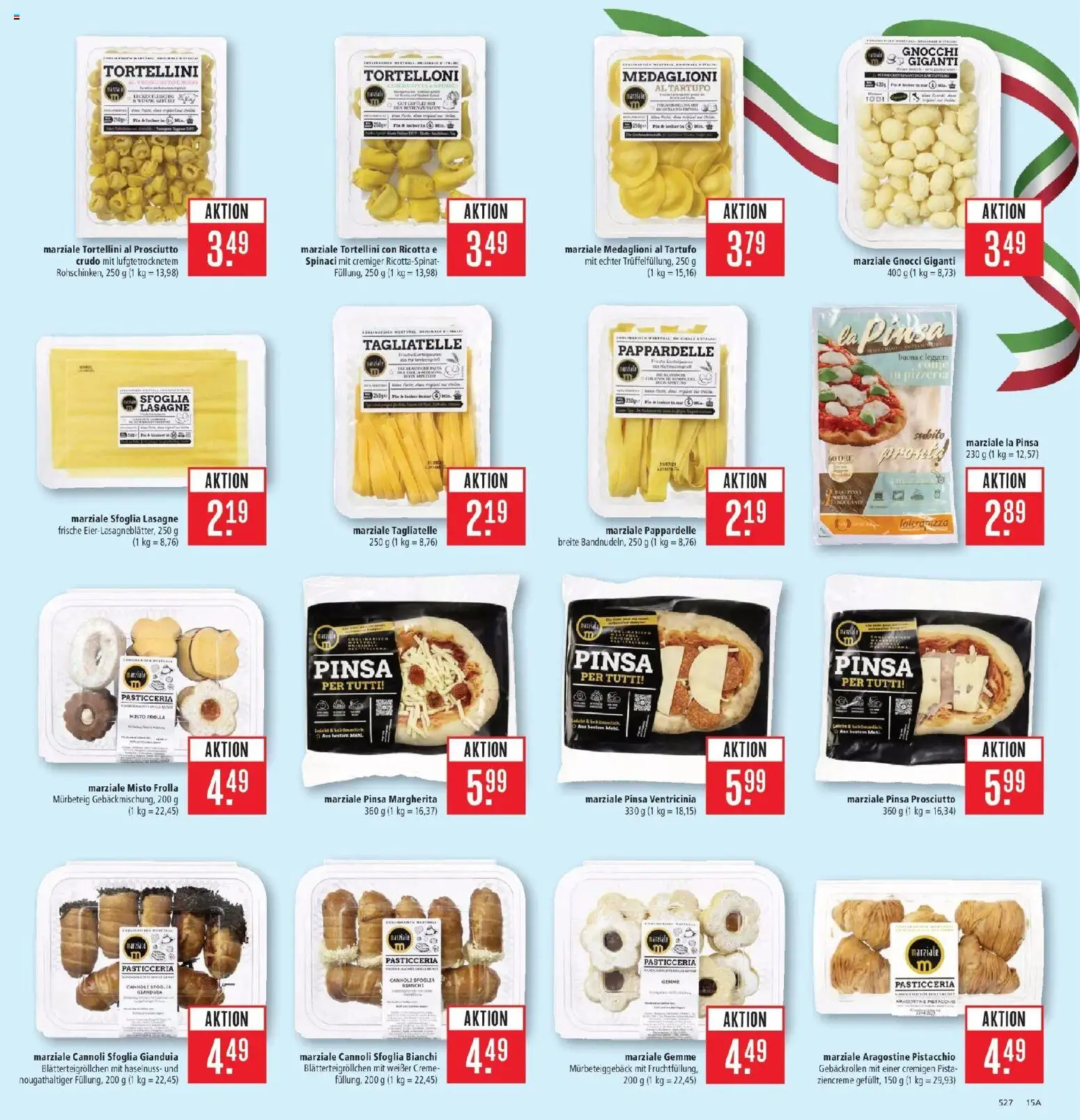 Marktkauf Prospekt Aschaffenburg (ab 14.09.2026) » Angebote online | Seite: 17 | Produkte: Gnocchi, Gnocci, Lasagne, Creme