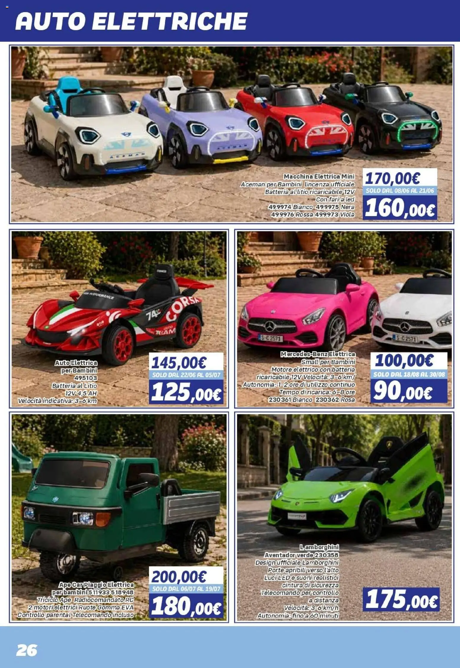 Volantino Orizzonte del 08/05/2026 | Pagina: 26 | Prodotti: Telecomando, Cintura, Batteria
