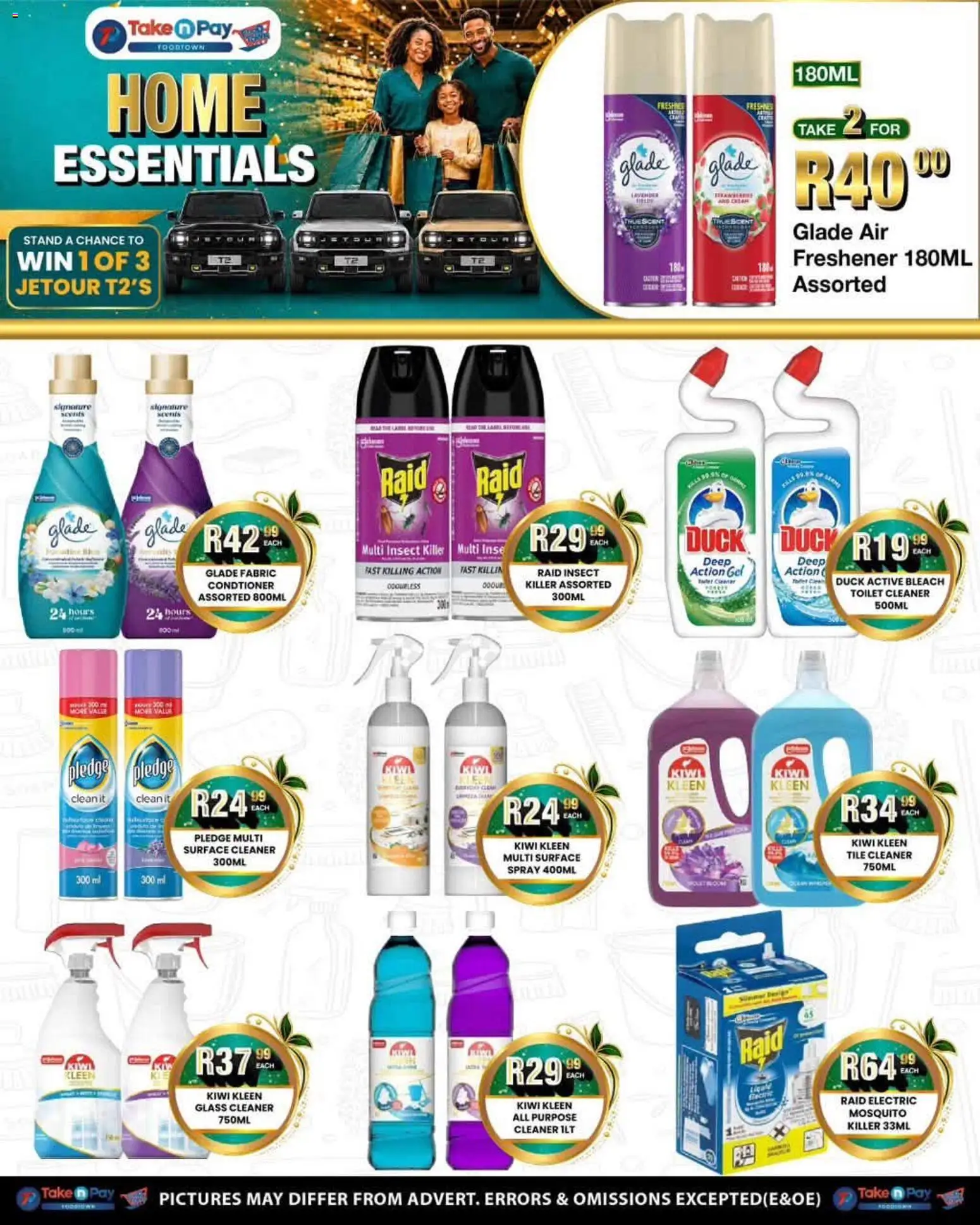 New Take n Pay catalogue – valid from 10/08/2026 | Page: 36 | Products: Toilet, Surface cleaner, Bleach, Kiwi
