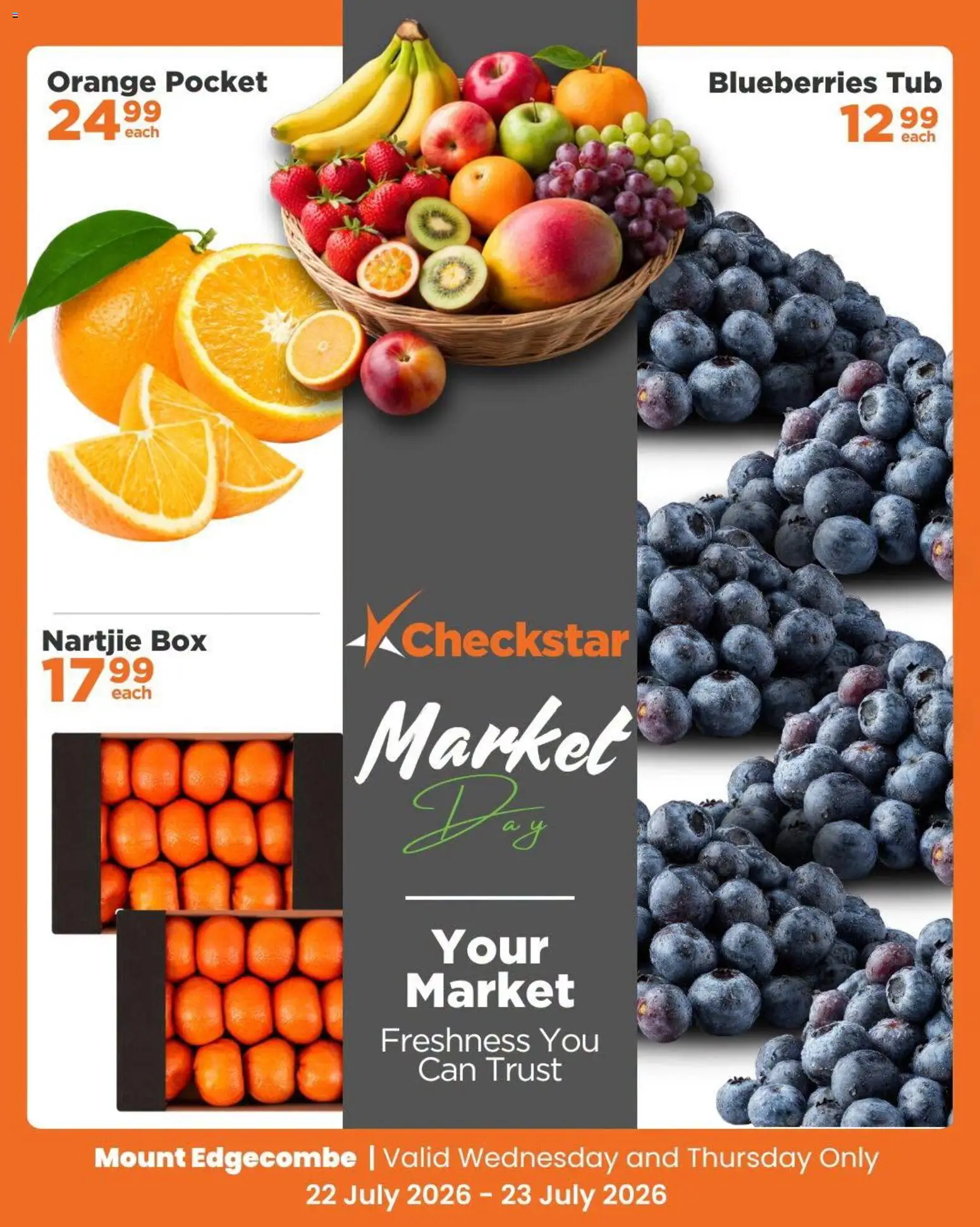New Check Star catalogue – valid from 22/07/2026 | Page: 2 | Products: Blueberries, Box
